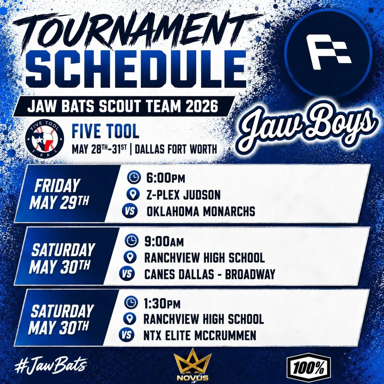 This weekend begins the summer circuit for our 2026 team.

ALOT of expectations for this team this summer, especially after last year&rsquo;s summer season for our 2025 group. Tight knit group with ALOT of talent.

Going to be a fun summer.