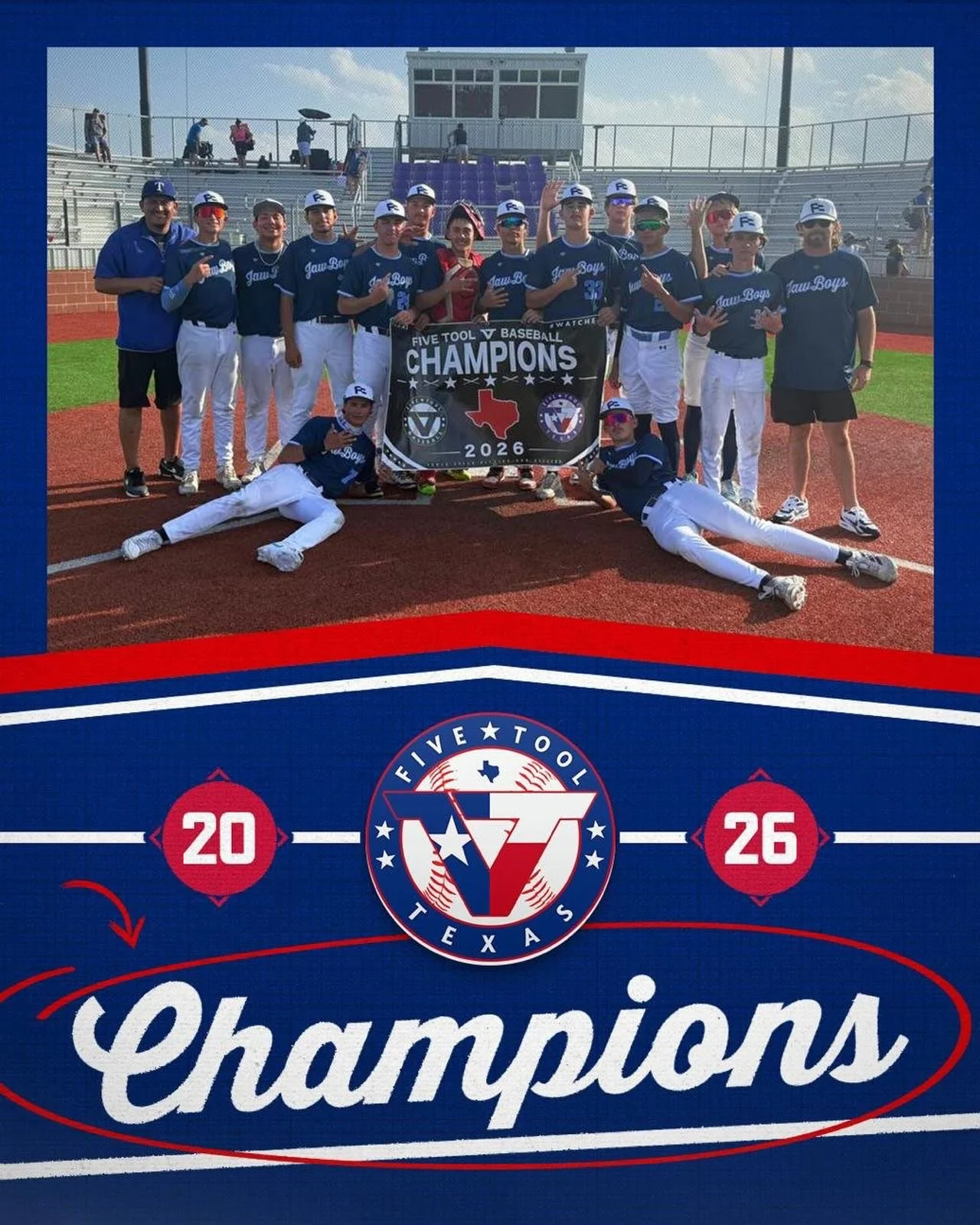 Jaw Bats Scout Team 2028 

Goes 5-0 on the weekend playing up at the 17u division, great way to start the summer circuit for this group of young men.

Looking forward to the rest of summer.

#JawBoys #FieldersChoice