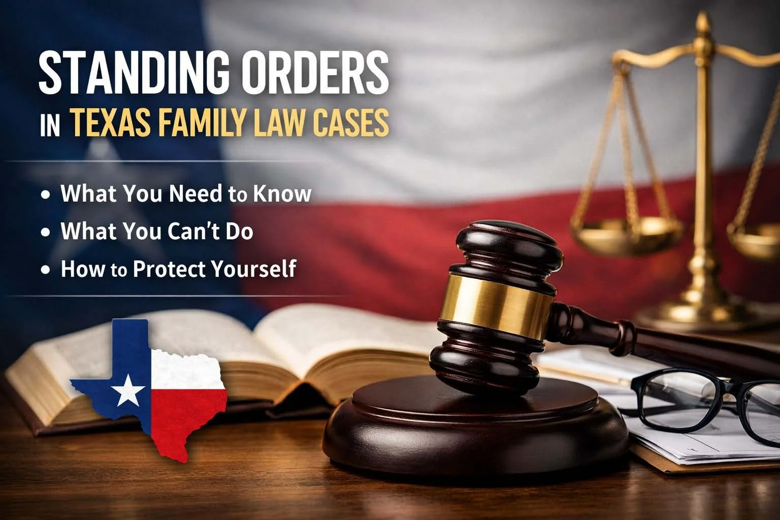 Standing Orders in Texas Family Law Cases