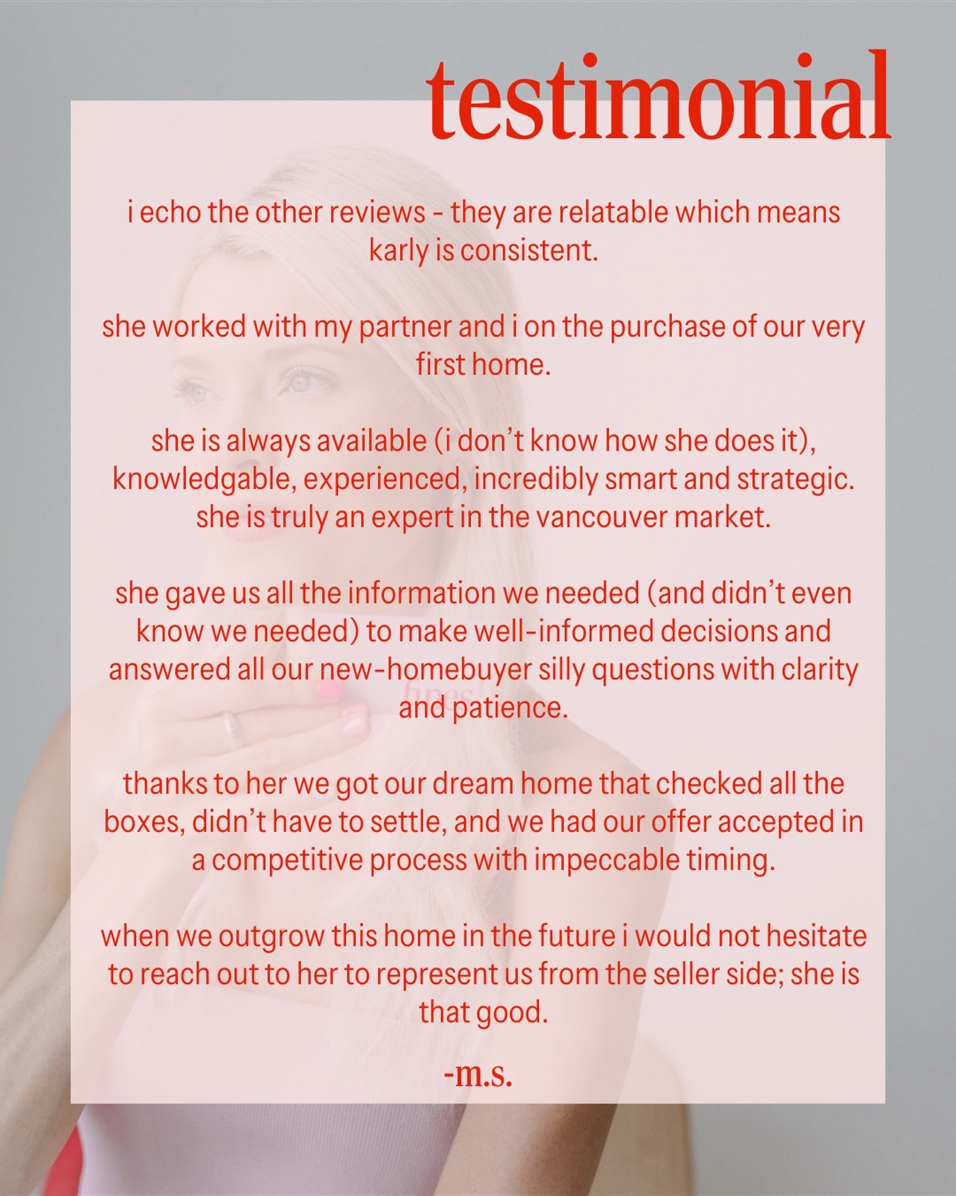 work. eat. sleep. repeat. = happy happy clients 🥰🥰

#vancouverrealestate #vancouverrealtor #firsttimehomebuyer #realestatereview #liveinvancouver
-&mdash;&mdash;&mdash;&mdash;&mdash;&mdash;⁠&mdash;&mdash;&mdash;⁠
▫️ Karly@vancityexperts.com
▫️ DM m