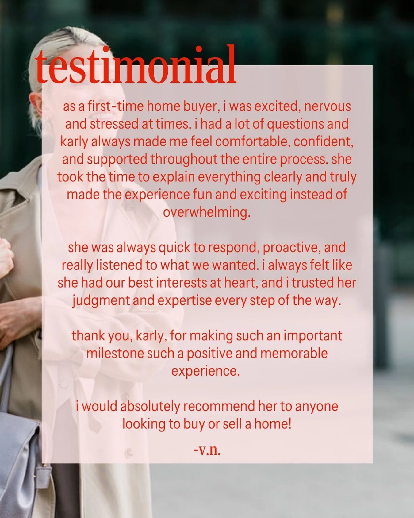 helping amazing people is 1000x more rewarding. I couldn&rsquo;t be happier for this amazing couple on their first condo! Thank you for the kindest words ❤️🩷

#vancouverrealestate #vancouverrealtor #clientreview #realestatereview #liveinvancouver
-&