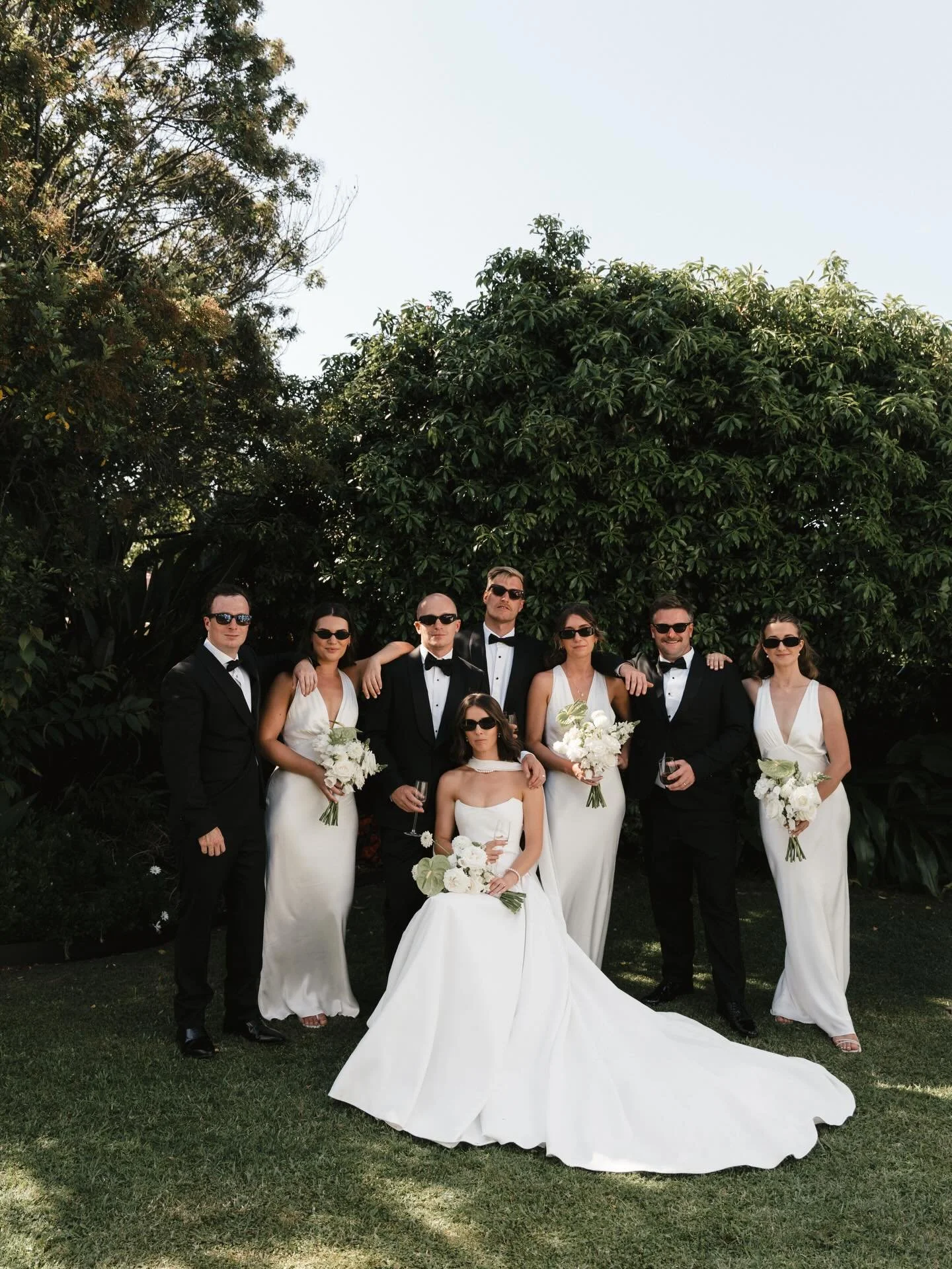 V&amp;S&rsquo;s bridal crew 🖤

Photographer @tashameys 

#weddingplanner #bridalparty #weddinginspo #nzwedding #justmarried