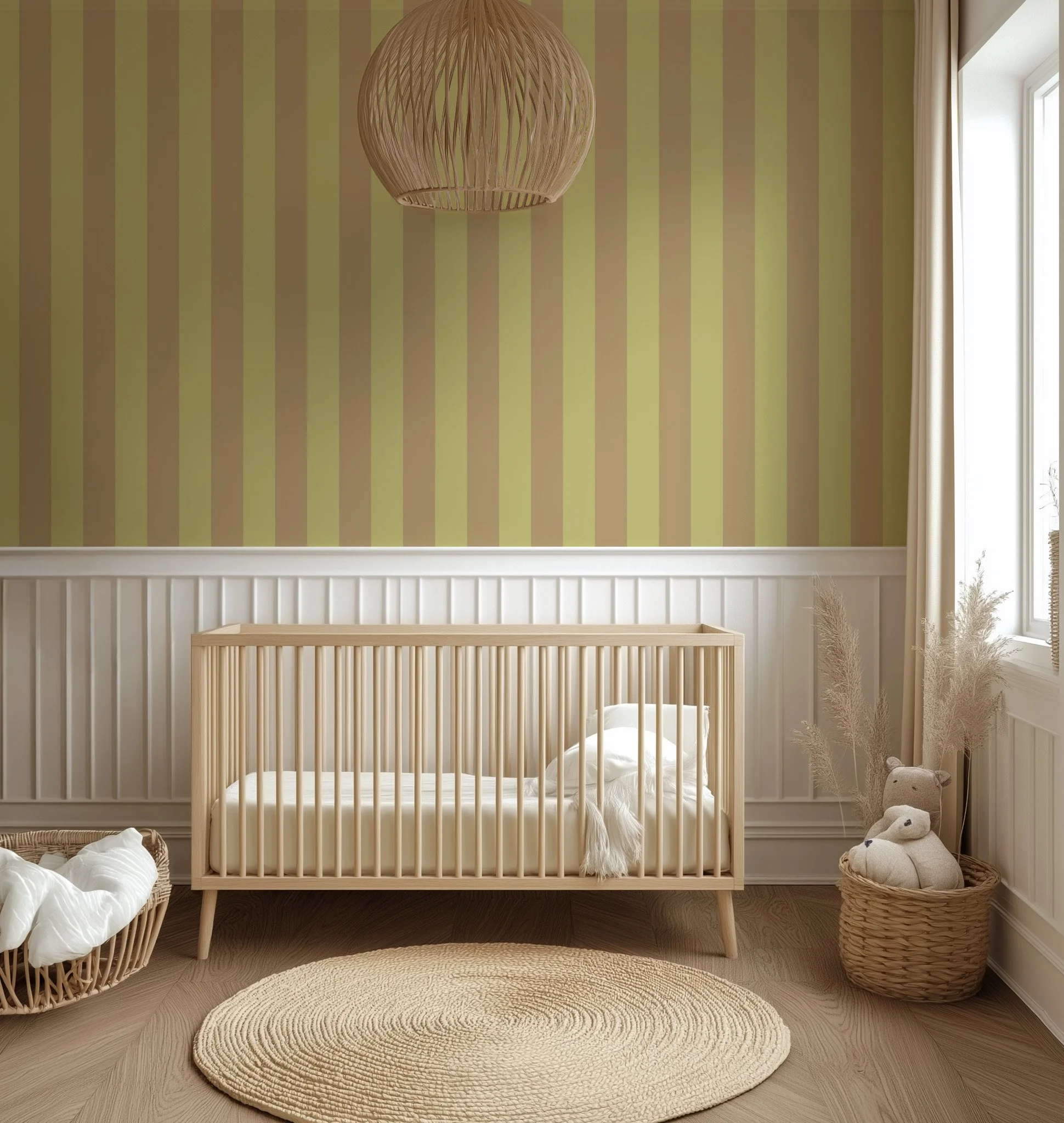 Dunedin Lime Choc Stripe Nursery..jpg