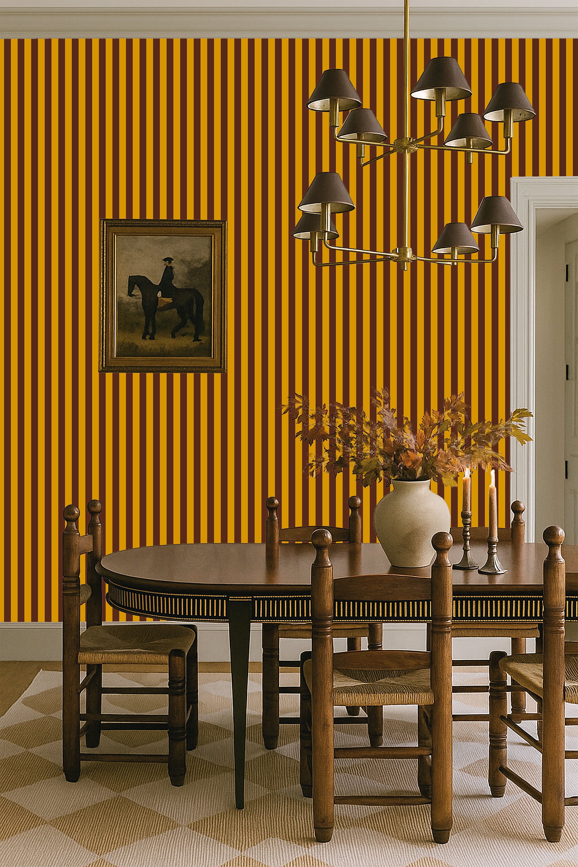Art Deco Napier Stripe