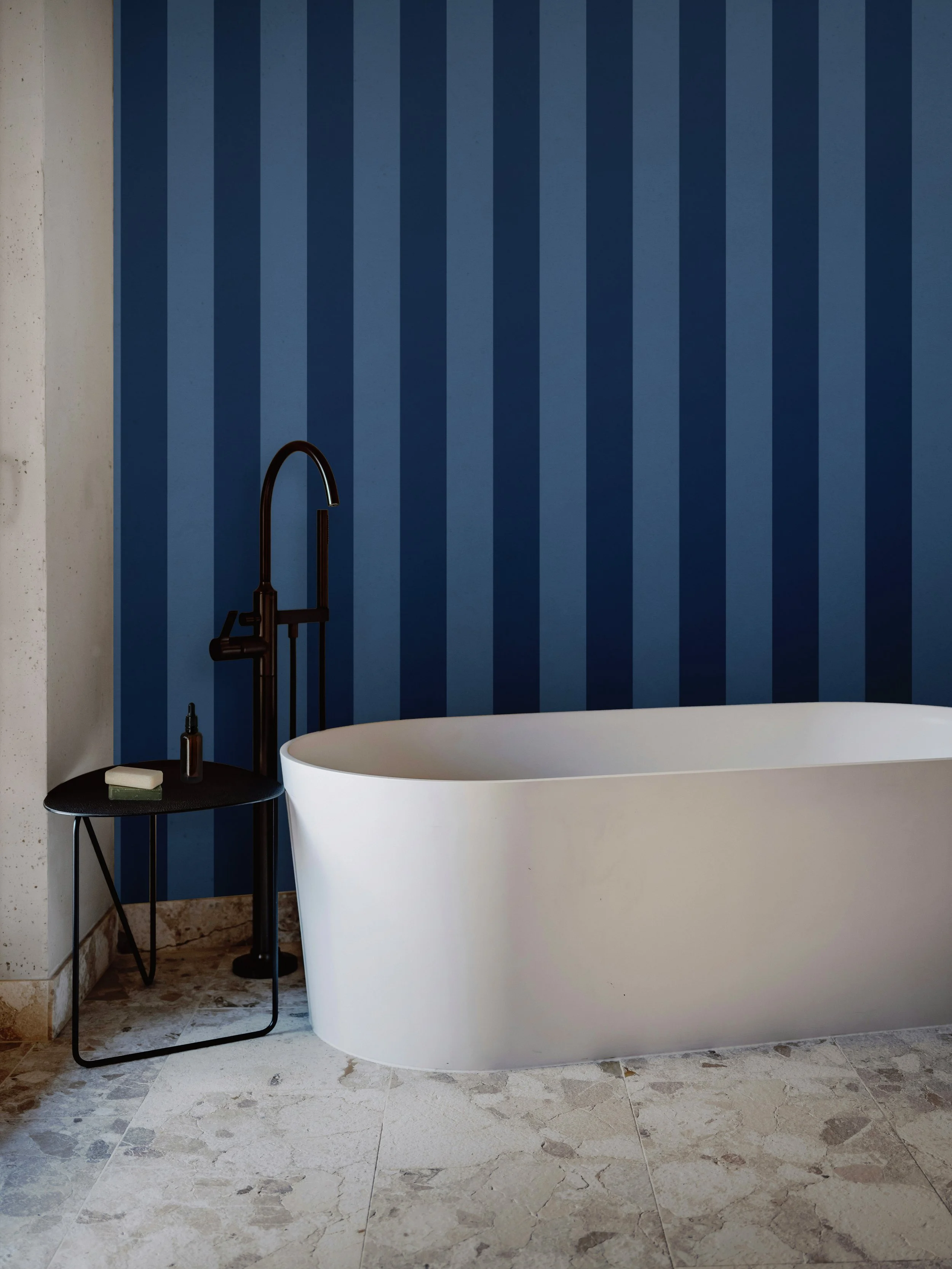 Oriental Bay Stripe Barhroom..jpg