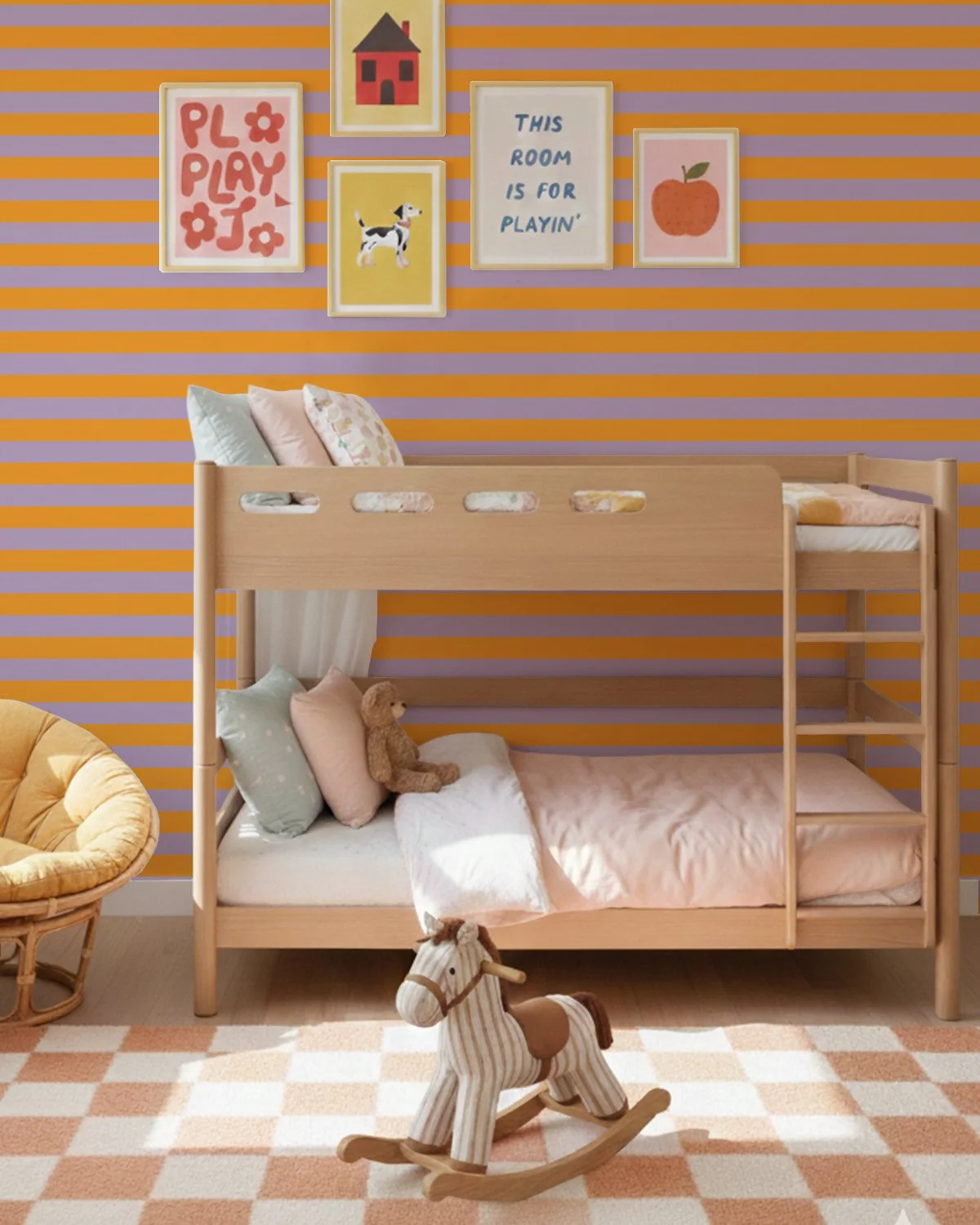 Glastonbury Stripe bunk Beds.jpg