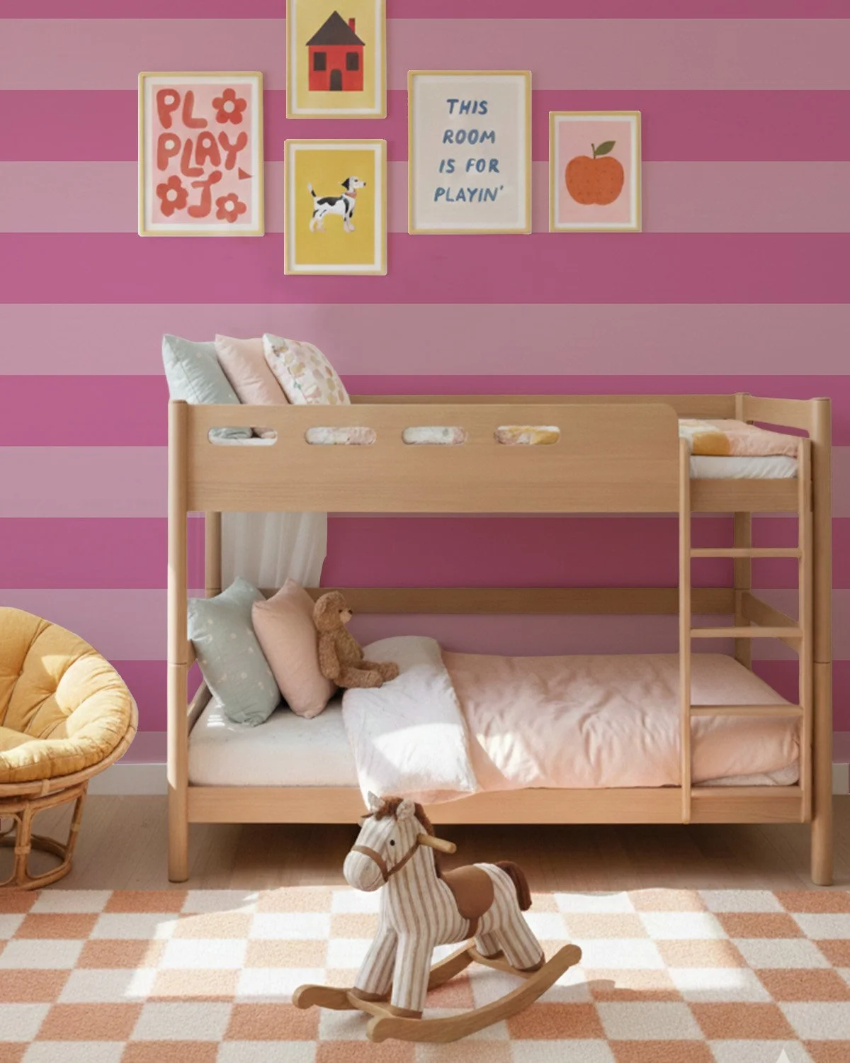 Hastings Blossom Festival Stripe Bunk Beds.jpg