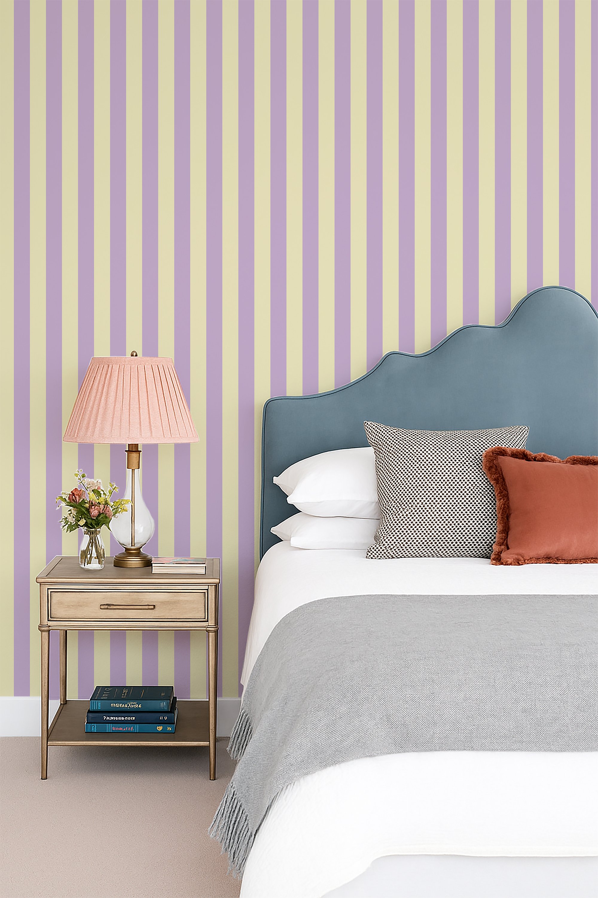 Lavender Hill Stripe Bedroom.jpg