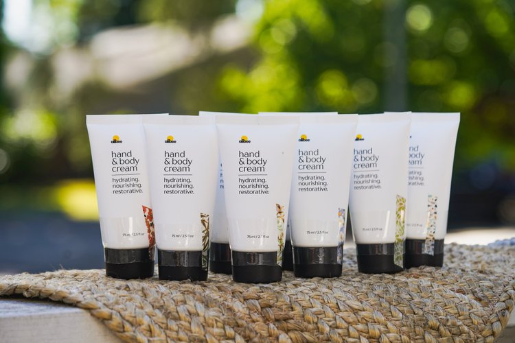 Hand and Body Cream tubes