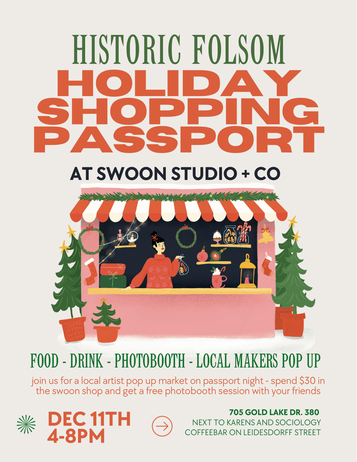 Swoon Holiday Shopping Pop Up