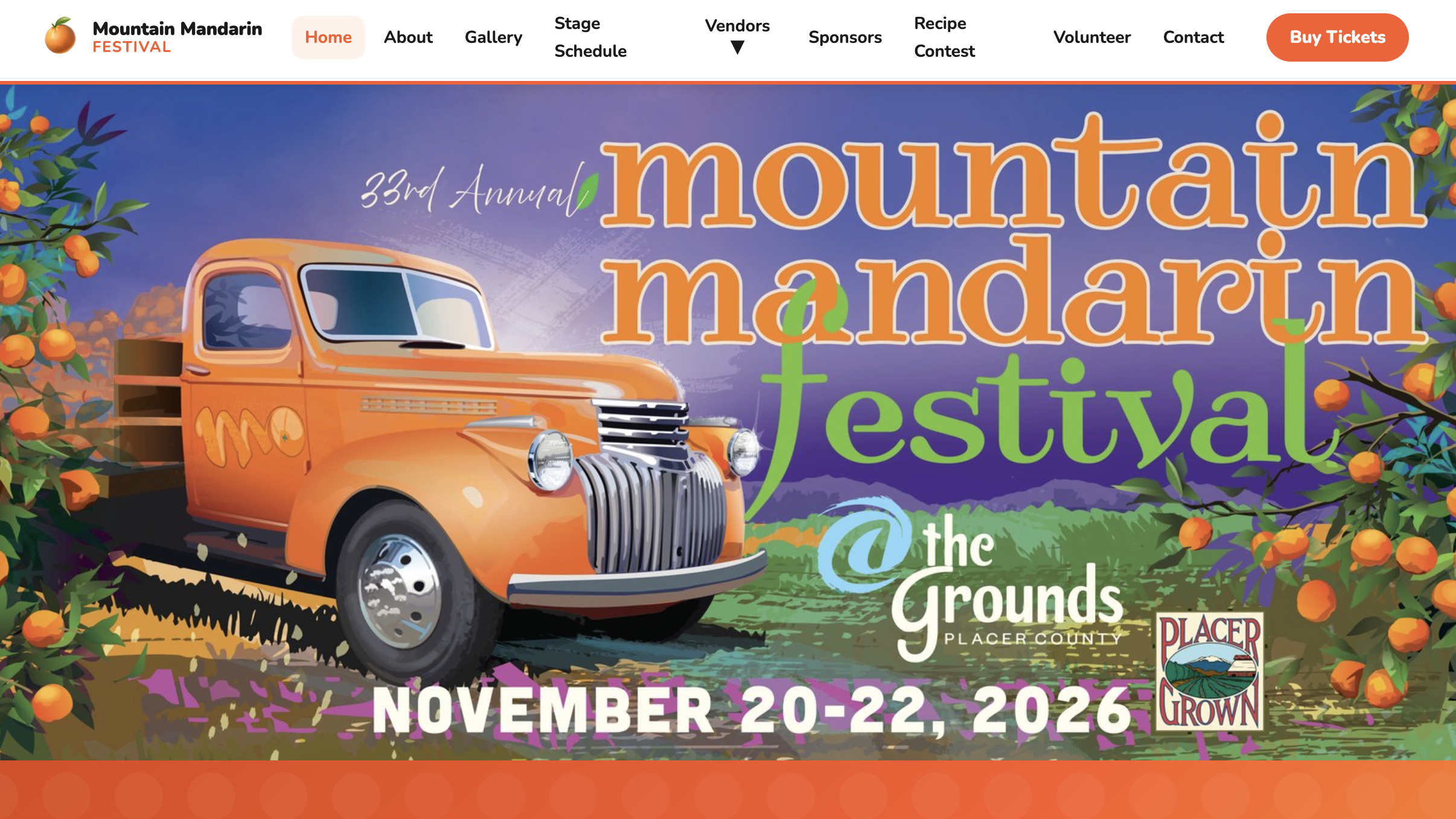 Mountain Mandarin Festival