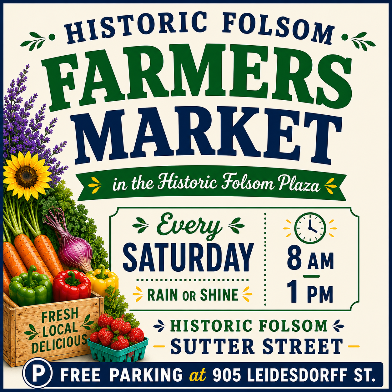 Historic Folsom Farmer's Market