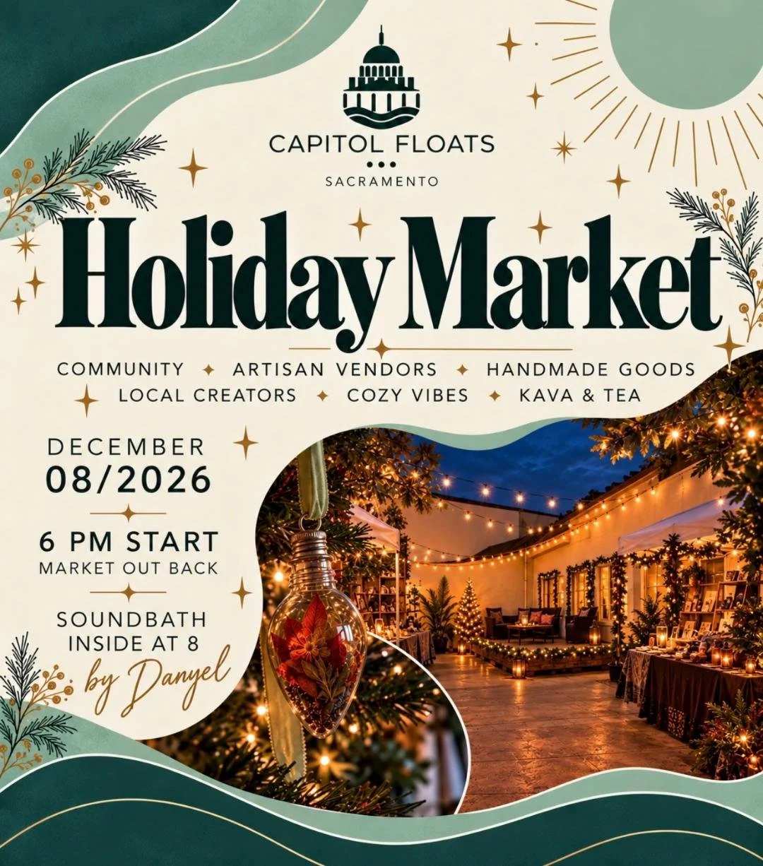 Capitol Floats Holiday Market