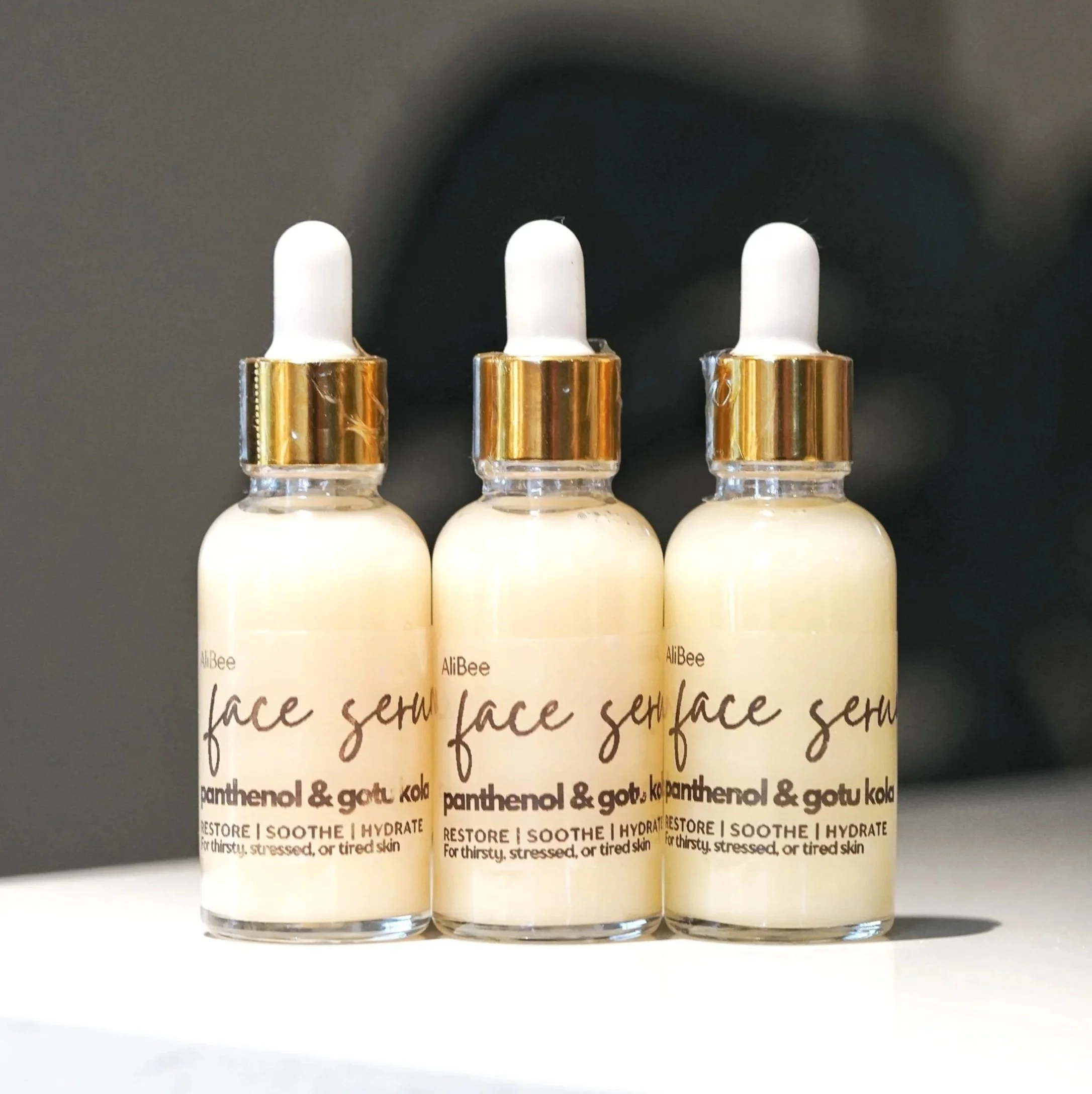 Face Serum with Panthenol + Gotu Kola