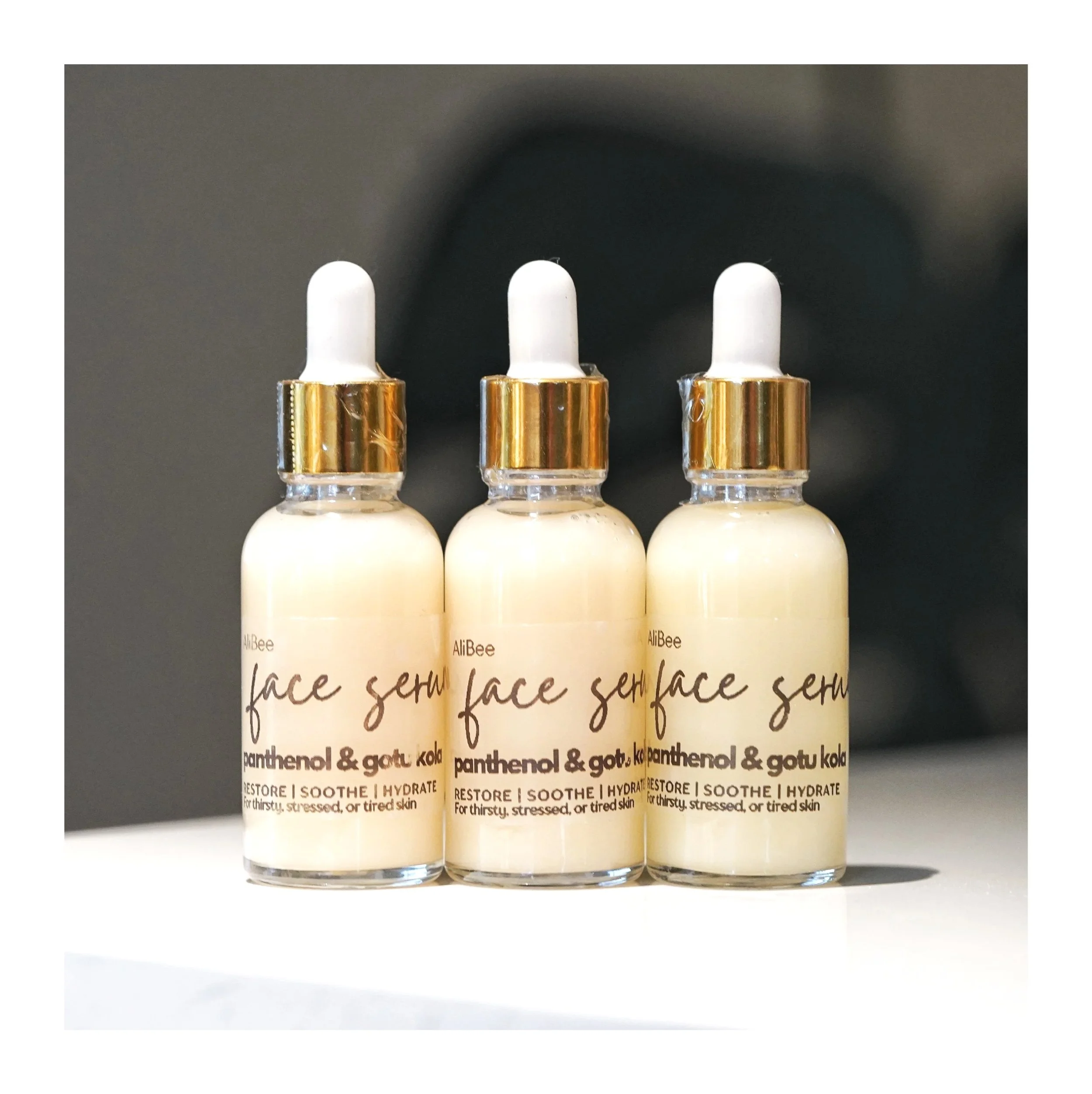 Face Serum with Panthenol + Gotu Kola