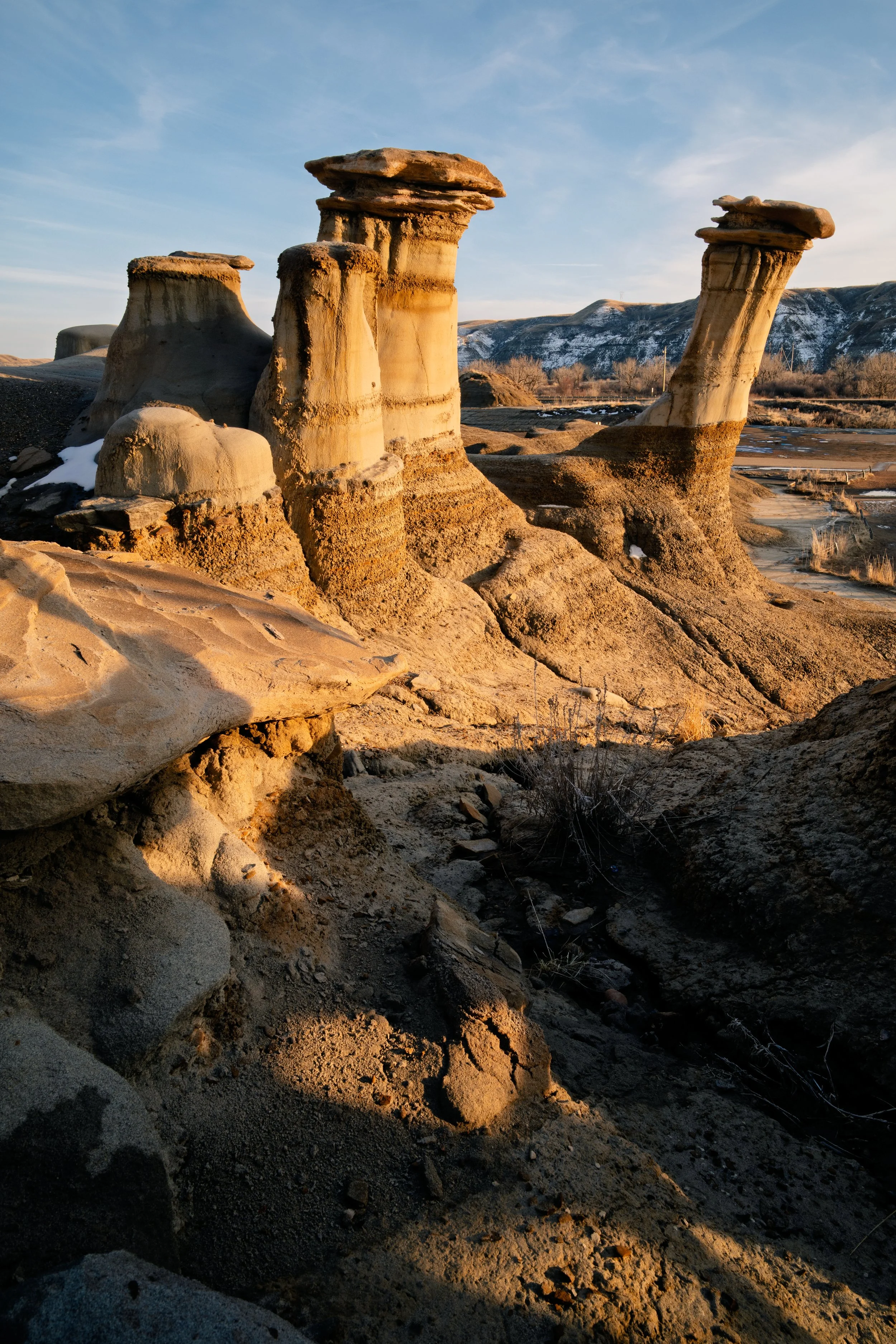 Golden Brown Hoodoos