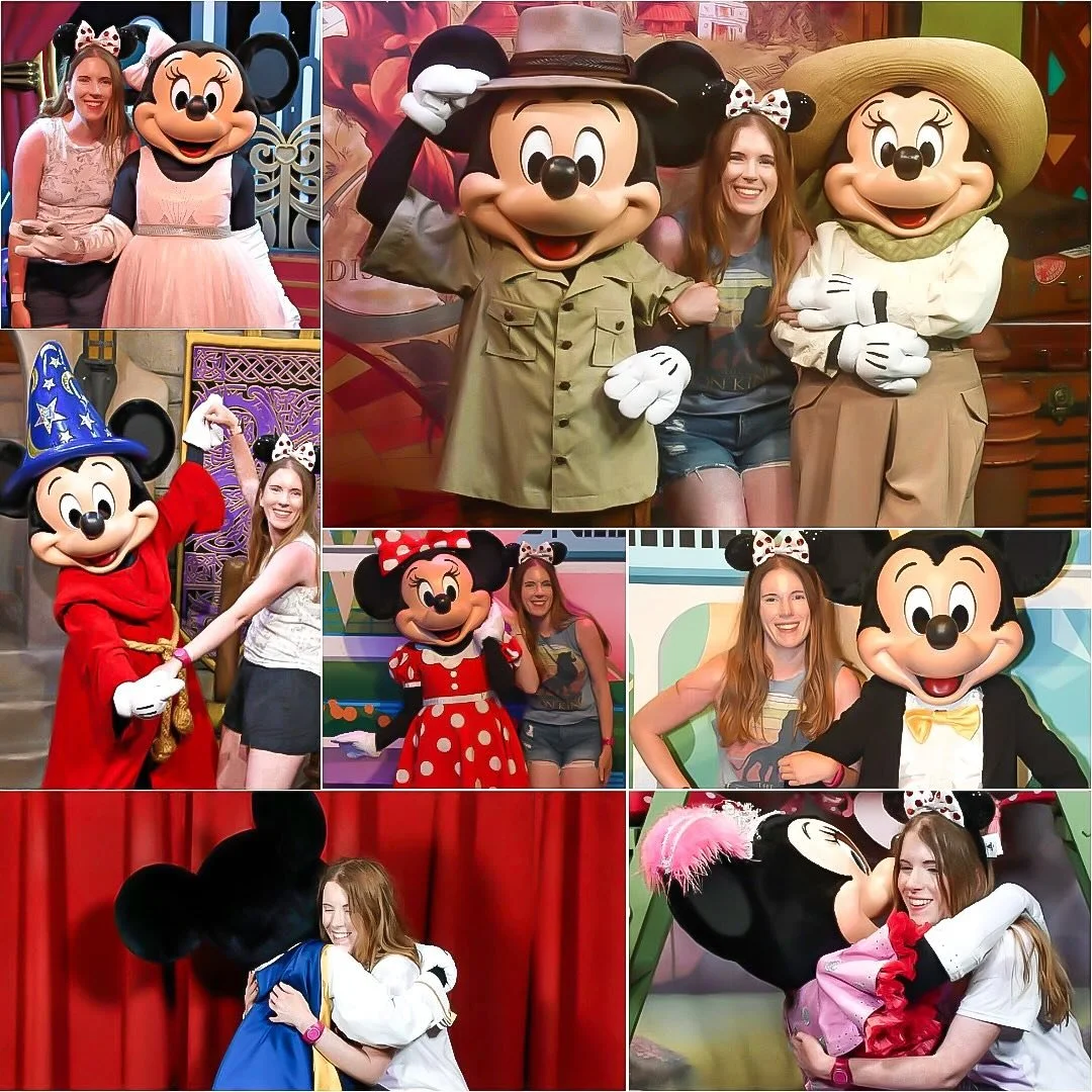 I can&rsquo;t believe it&rsquo;s been over three months since one of the best birthday celebrations ever. 🥺🥹

#FlashbackFriday to me meeting Mickey and Minnie at every park in Disney World this summer! 😱 It was truly a time to be alive. 🥰 (And I 