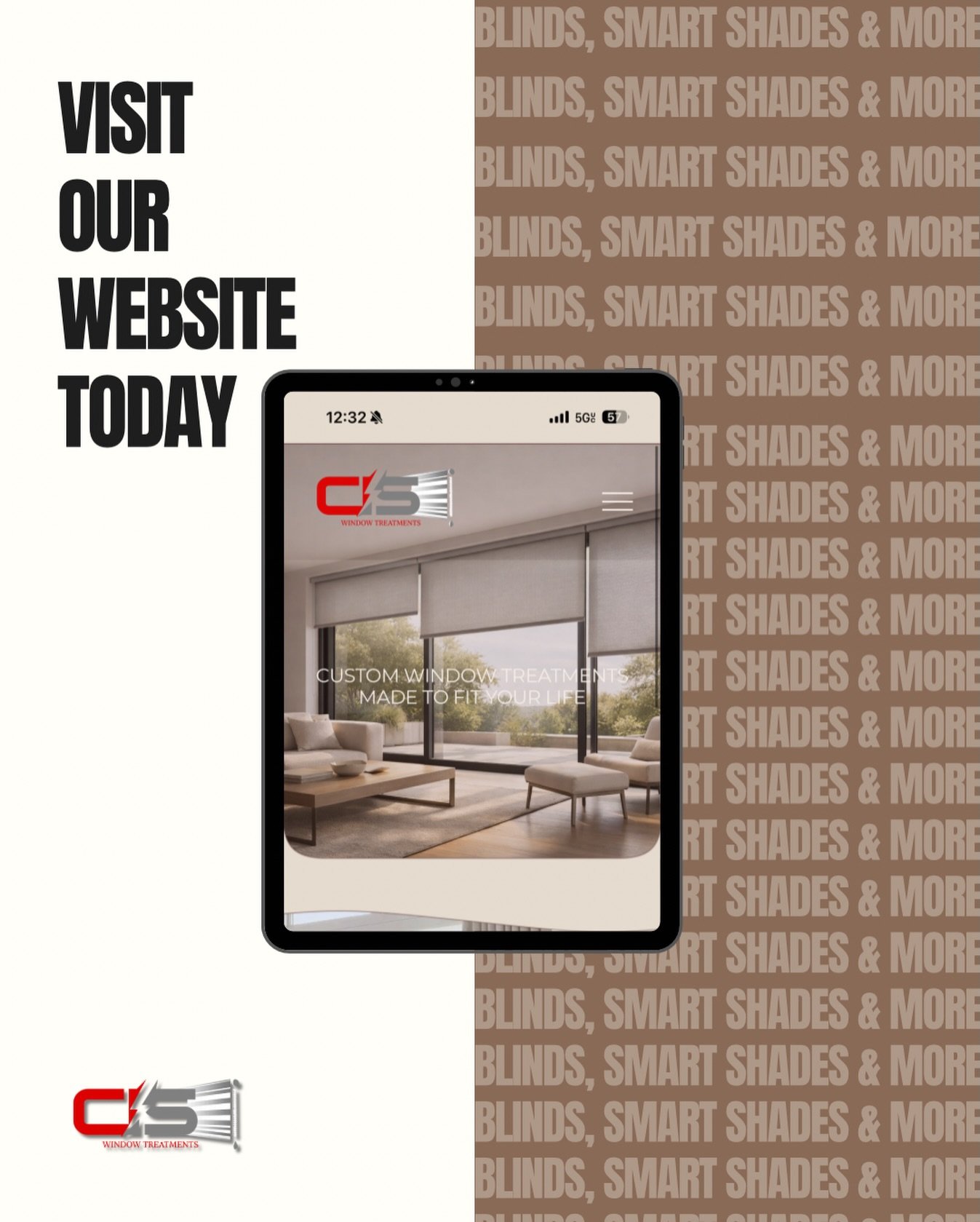 New shades?
Modern roller blinds?
We do it all.

Upgrade your privacy, control your lighting, and transform your space with custom window treatments made just for you.

Tap the link in our bio and let&rsquo;s bring your vision to life 🏡✨