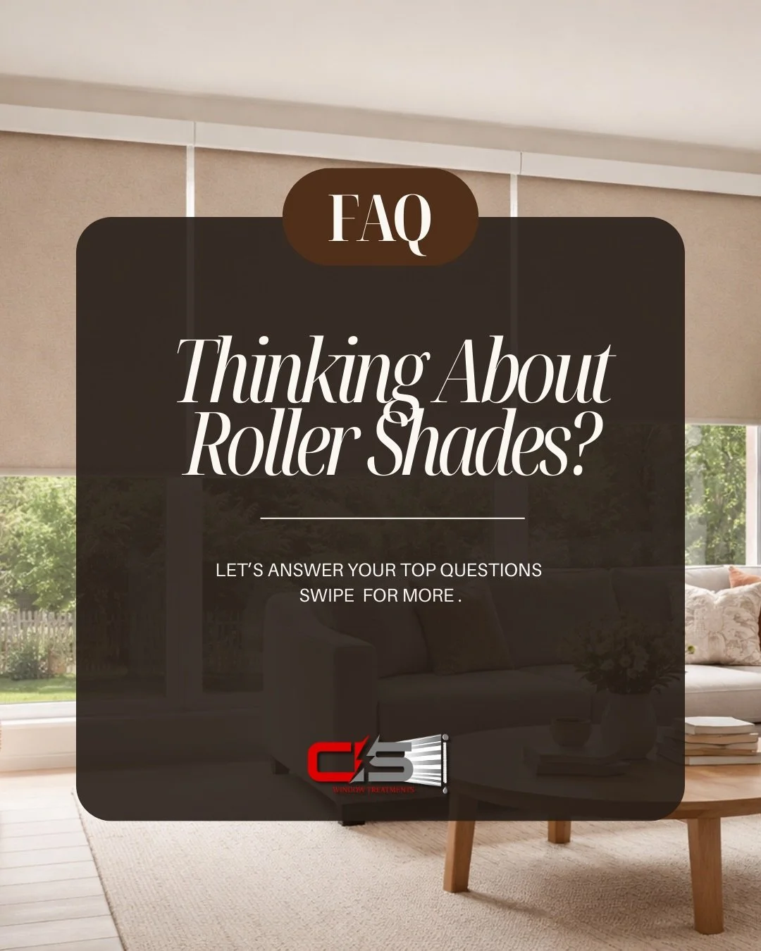 We get these questions all the time &mdash; so we decided to answer some of the most common ones for you 👀

From blackout options to motorization and in-home samples, our goal is to make choosing custom window treatments simple, clear, and stress-fr
