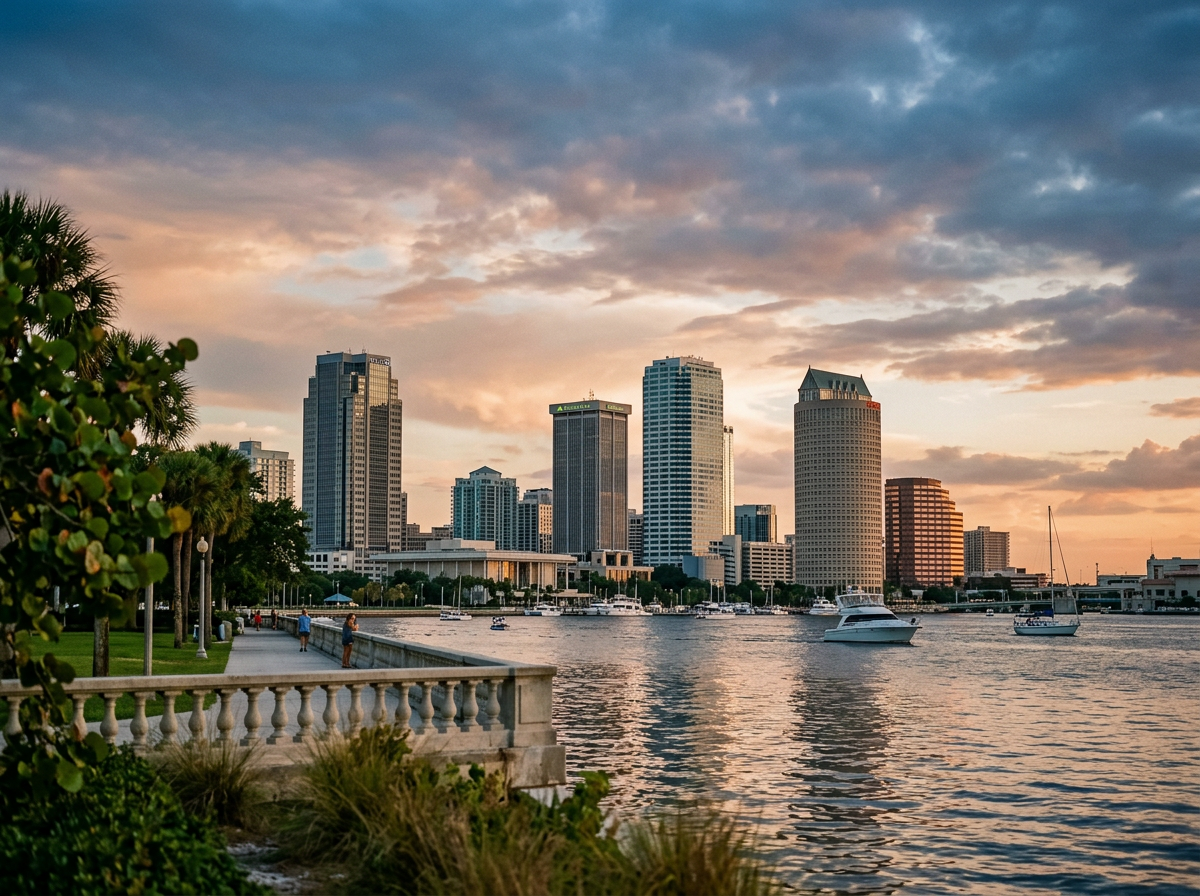 Image of the Tampa, Florida sky line.
