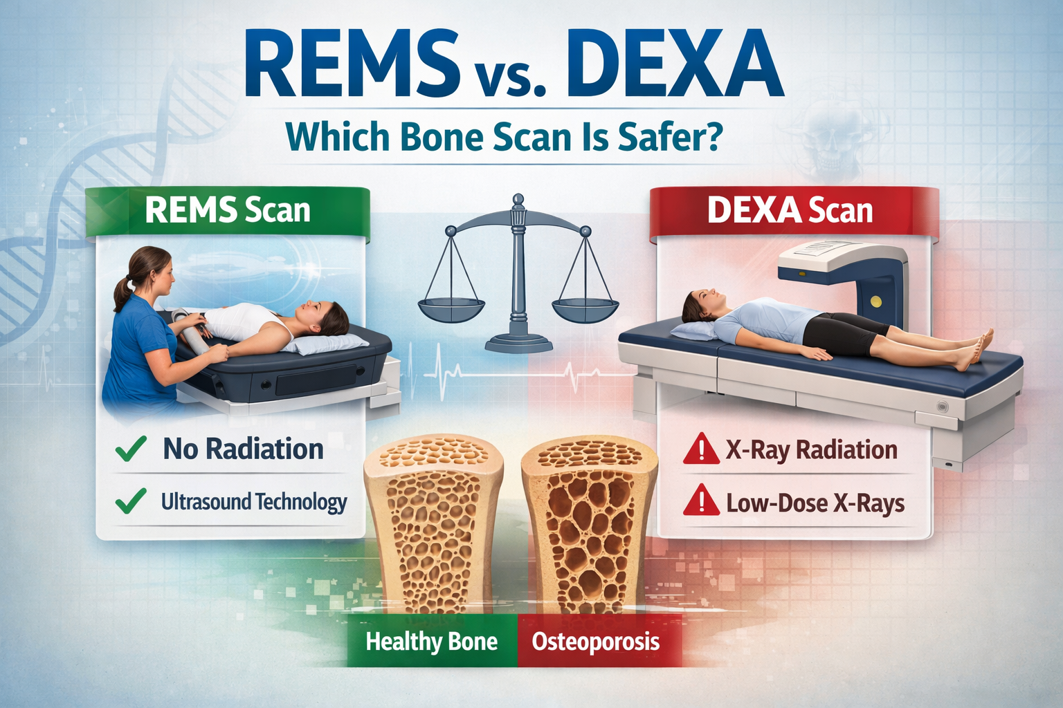 REMS vs. DEXA: Which Bone Scan Is Safer?