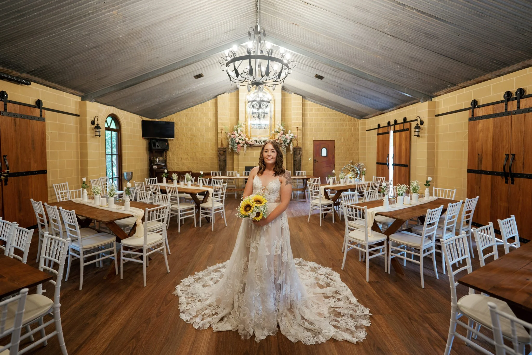Bride Portrait in Kangy Gardens Wedding Reception – FirstLook Stills