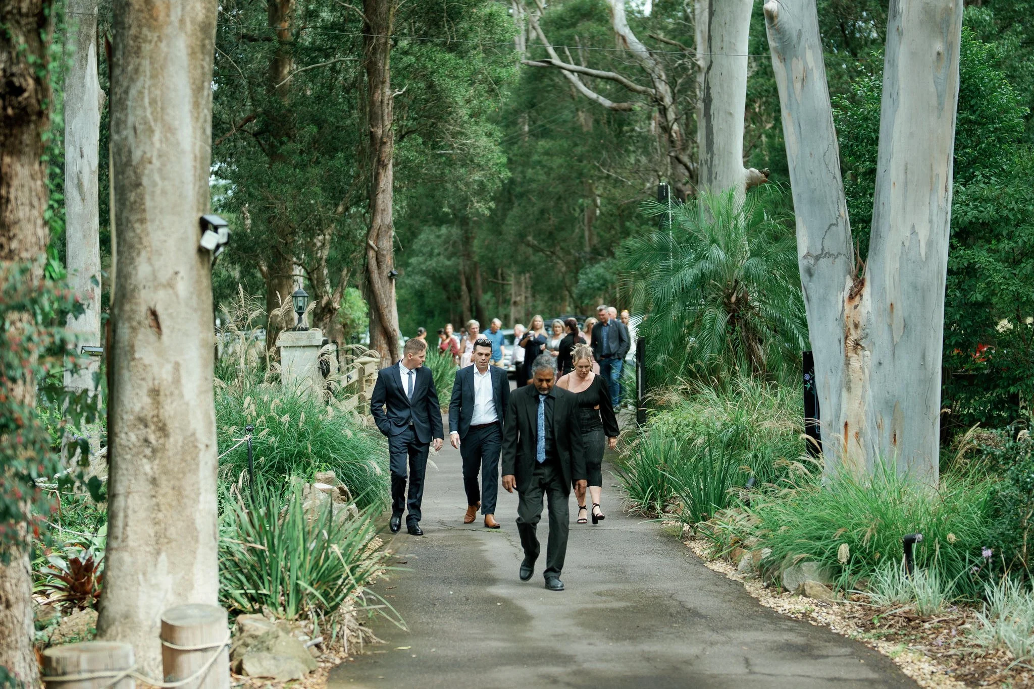 Wedding guests arriving at Kangy Gardens Hunter Valley – FirstLook Stills
