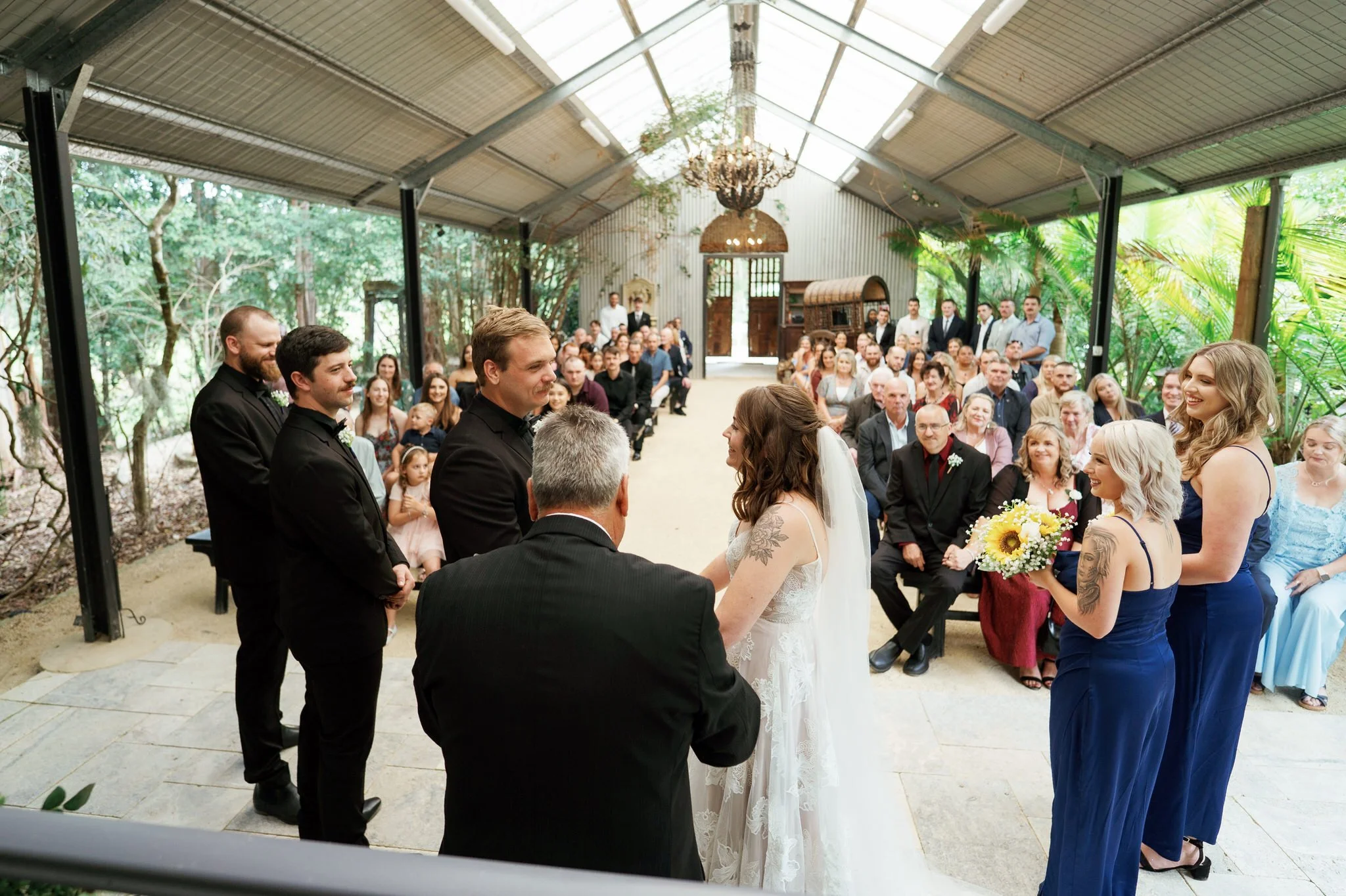 Hunter Valley Wedding Ceremony Vows at Kangy Gardens – Kangy Gardens Wedding Photographer FirstLook Stills