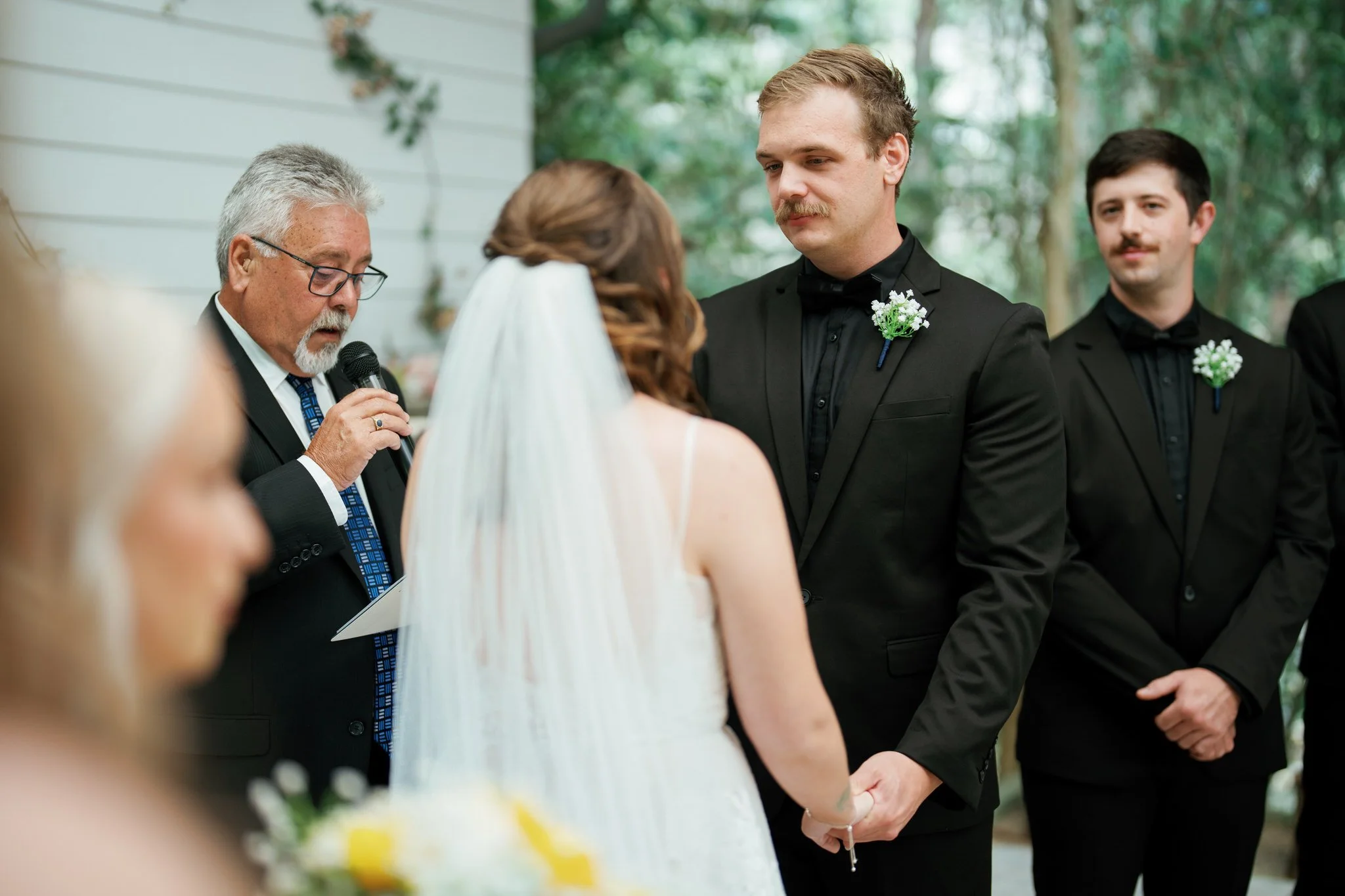 Guests Gather for Indoor Ceremony at Kangy Gardens – Hunter Valley Wedding Photographer