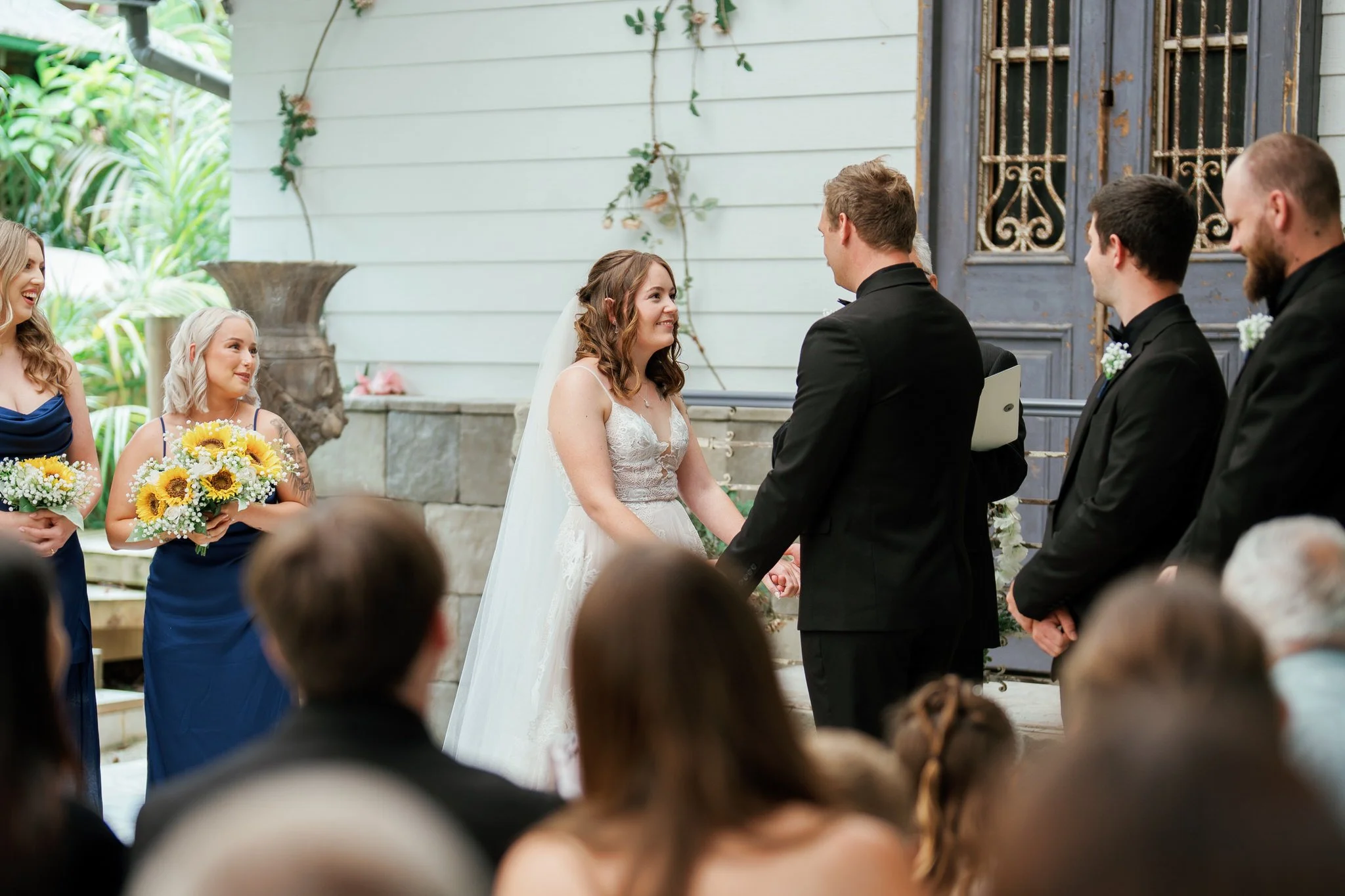 Bride and Groom Share Vows at Kangy Gardens – Hunter Valley Wedding Photographer