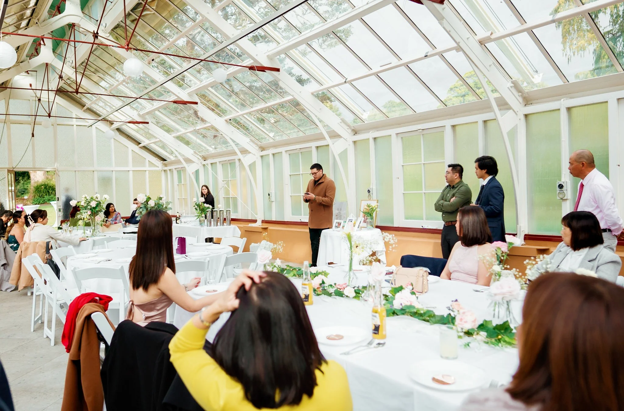 Palm House Wedding Reception Speeches – Botanic Garden Sydney