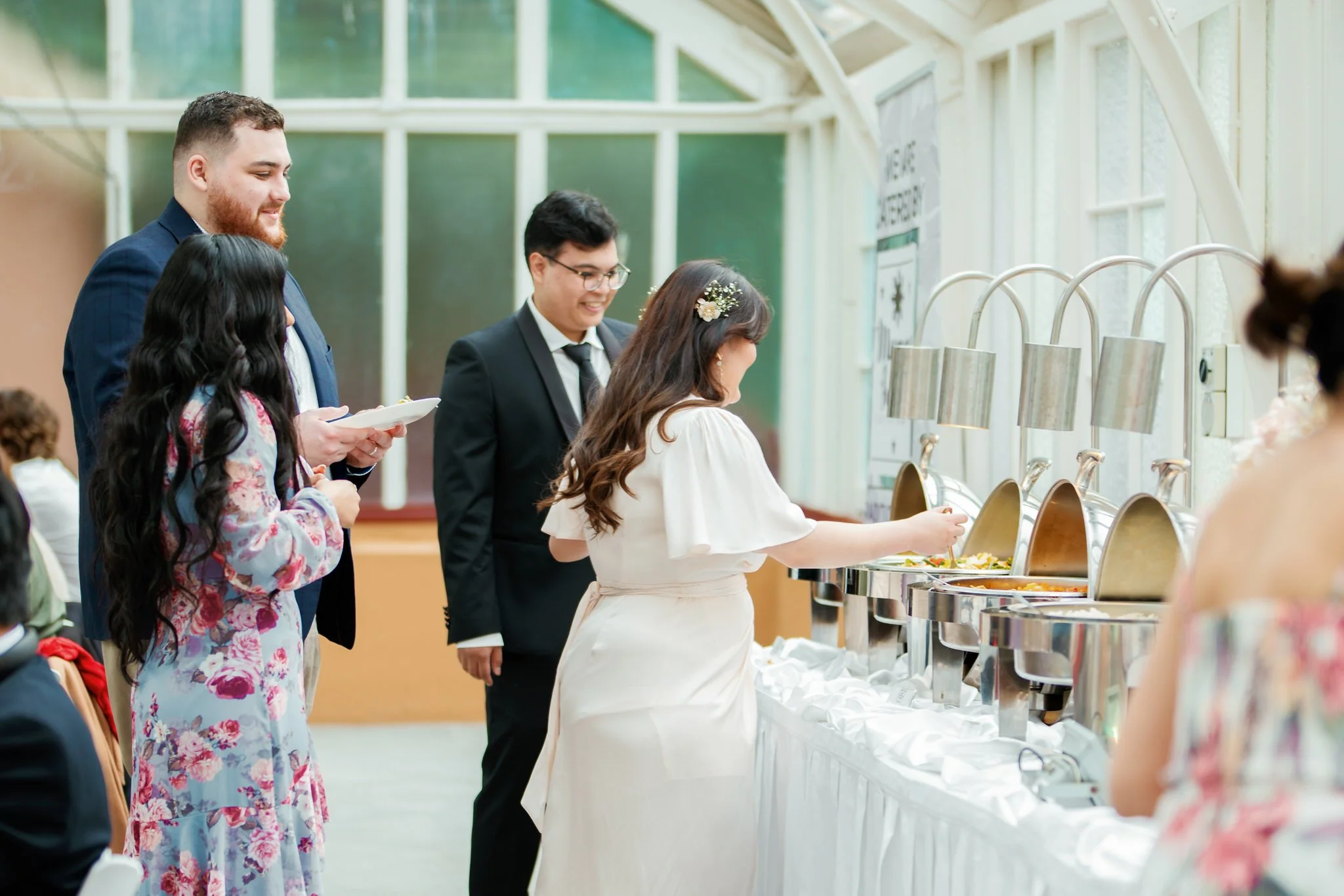 Buffet Dinner at Palm House Reception – Botanic Garden Sydney