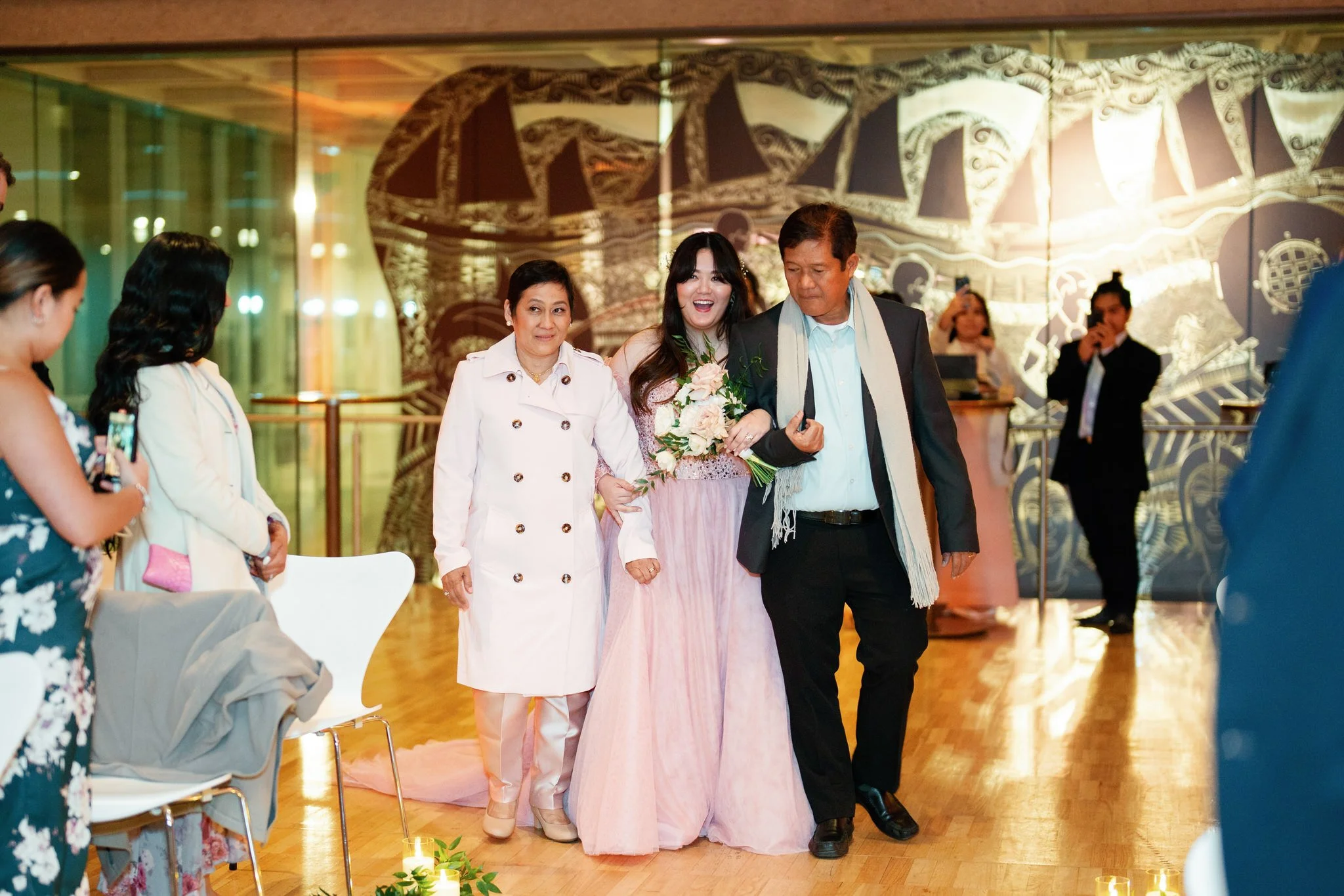 Art Gallery Sydney Wedding Bridal Entrance – Hunter Valley Photographer