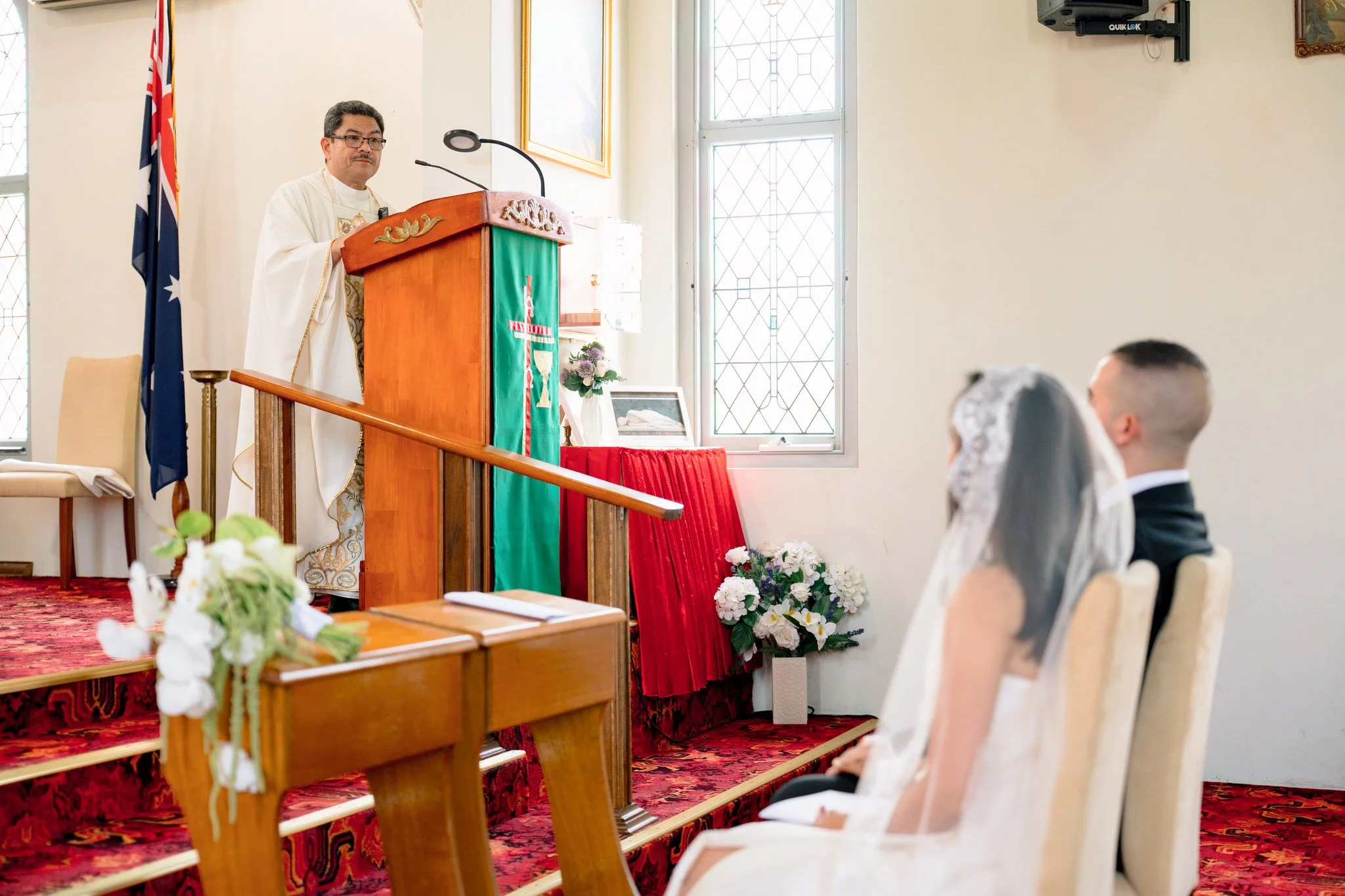 Homily during church ceremony