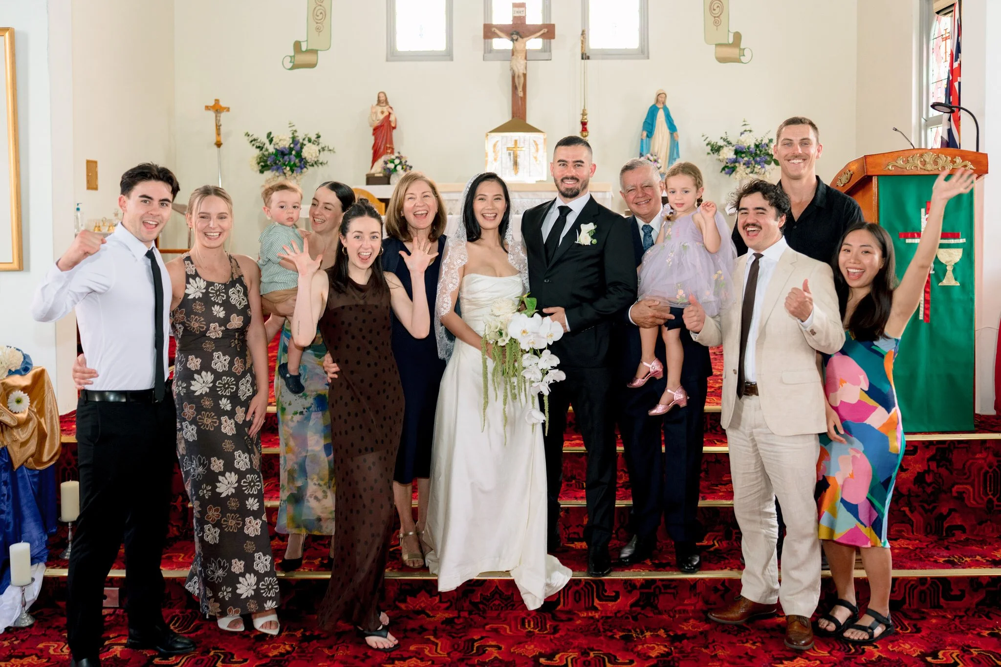 Celebration group photo St Cecilia’s Church Wyong