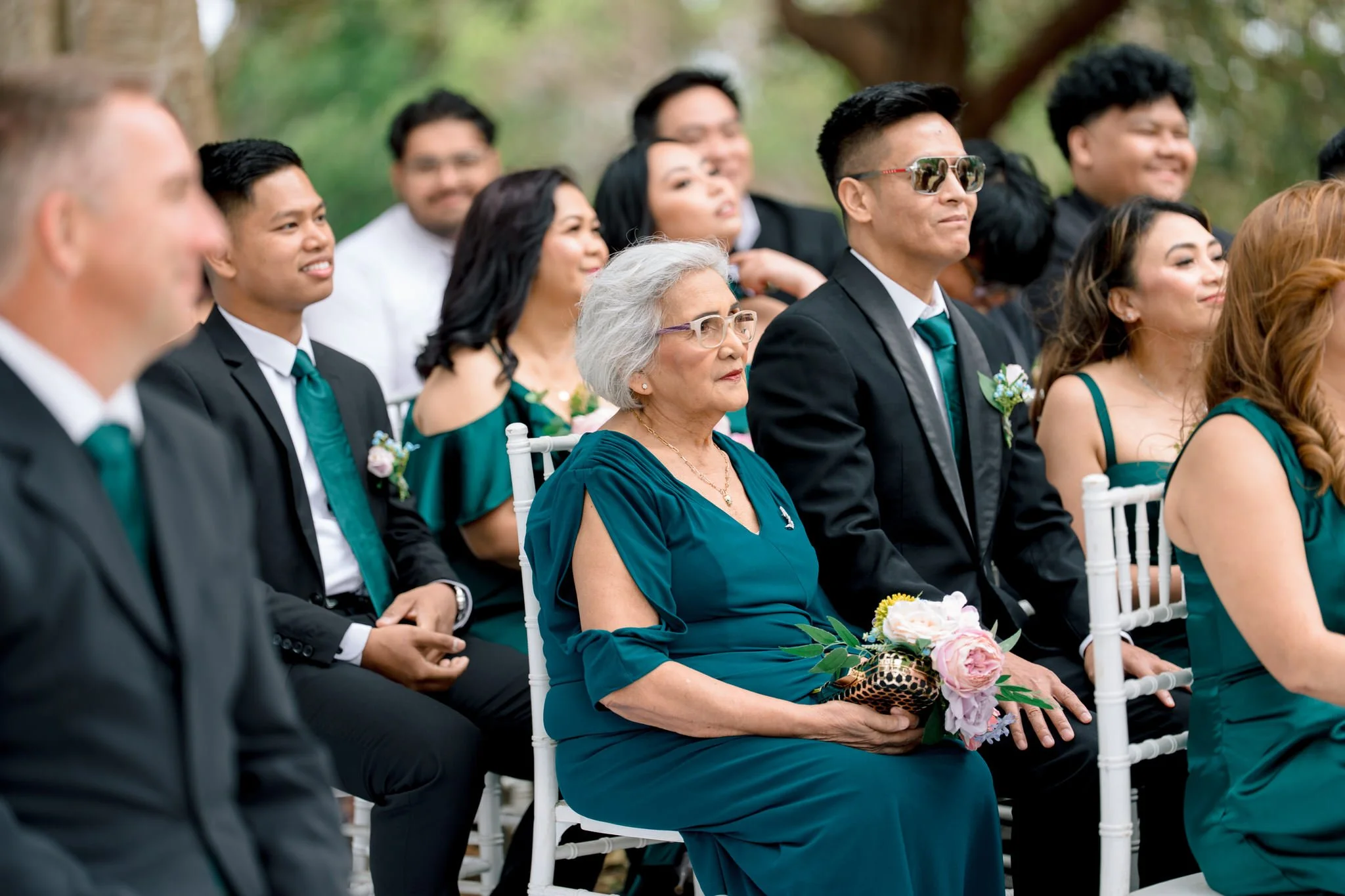 Angelo’s Cabarita wedding ceremony guests