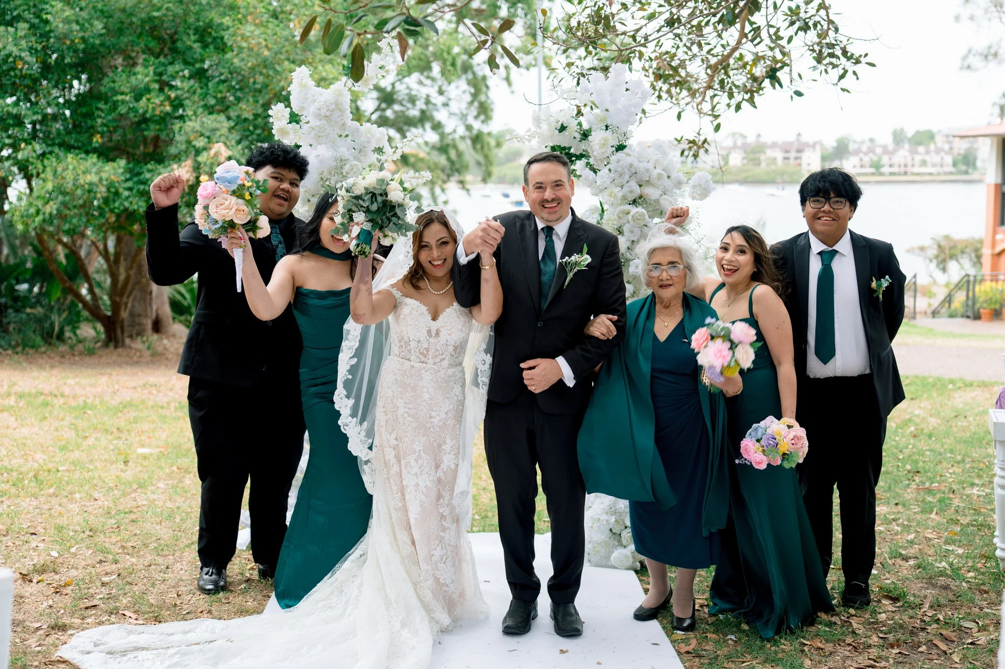 Angelo’s Cabarita wedding party celebration