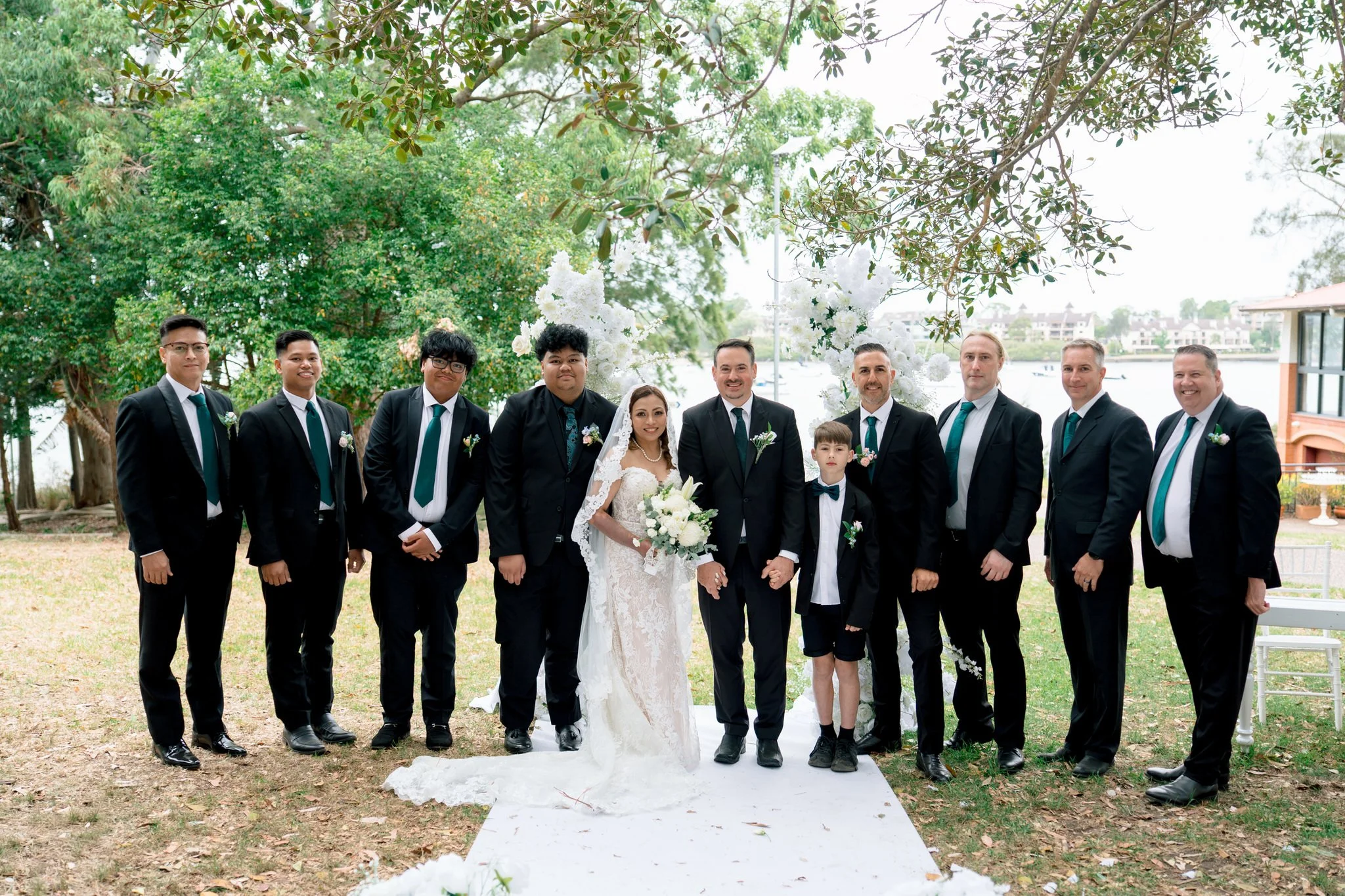 Angelo’s Cabarita Wedding Groomsmen Portrait Sydney