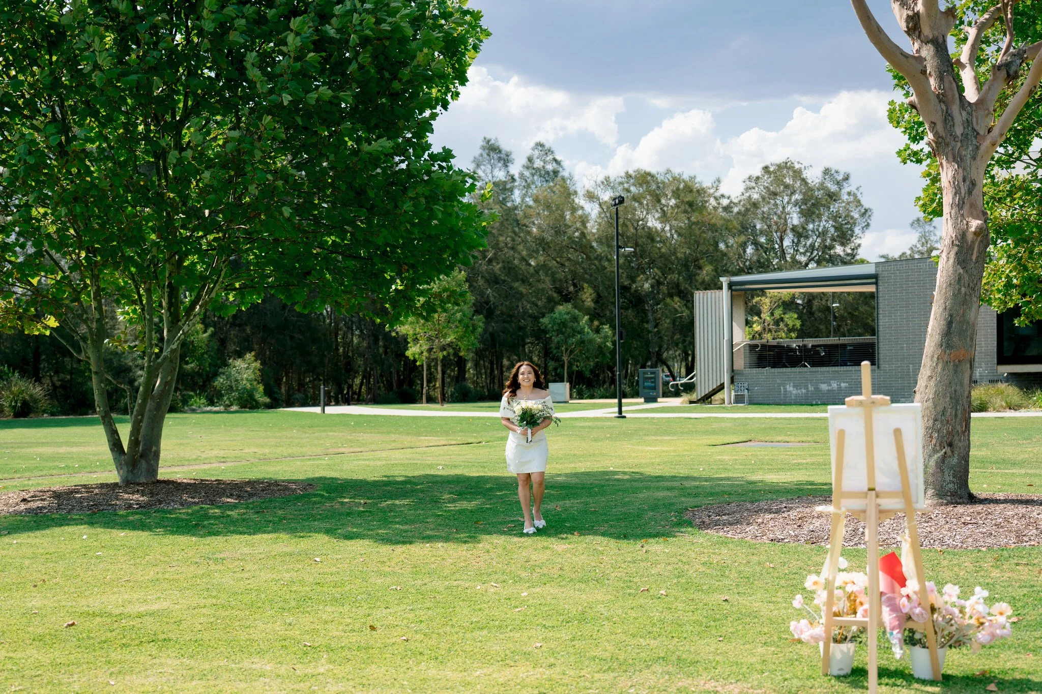 Speers Point Park Bride Before Ceremony
