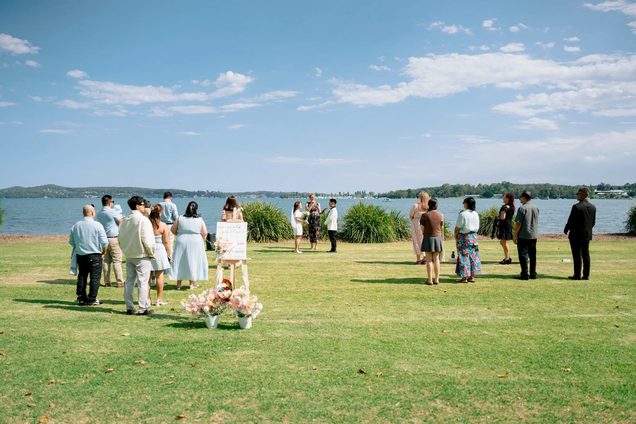 Speers Point Park Lake Macquarie Wedding Ceremony