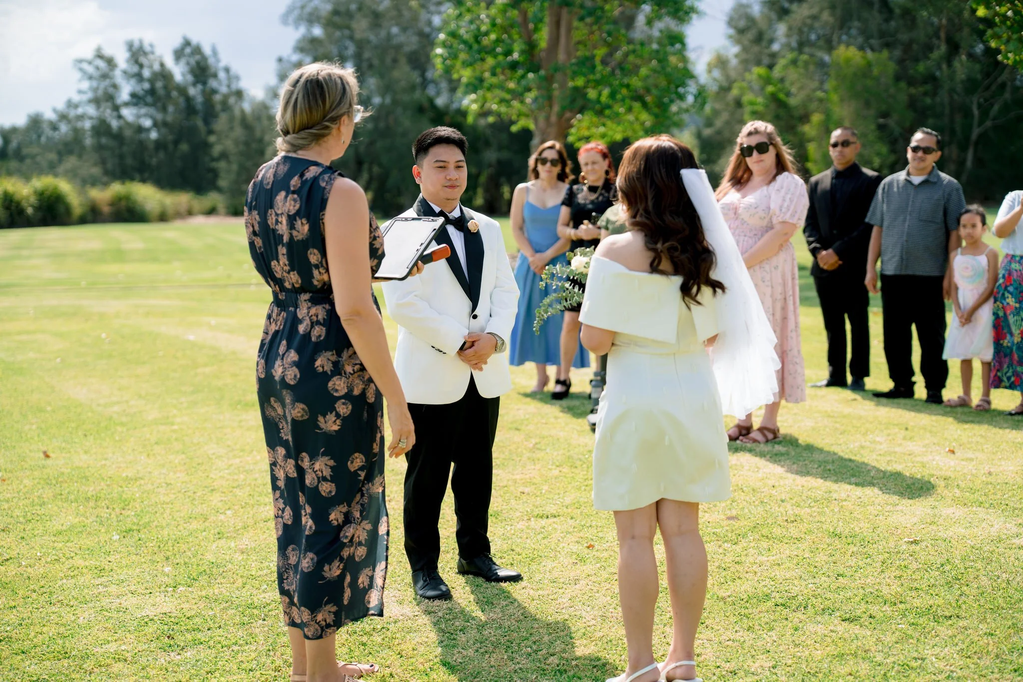 Speers Point Park Outdoor Wedding Ceremony