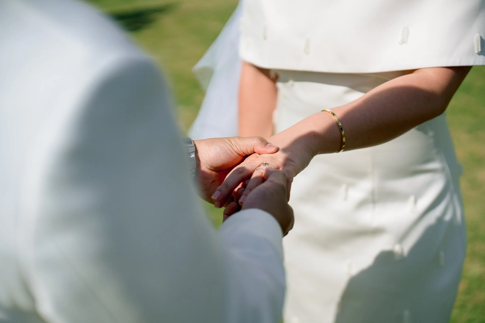 Speers Point Park Wedding Ring Exchange