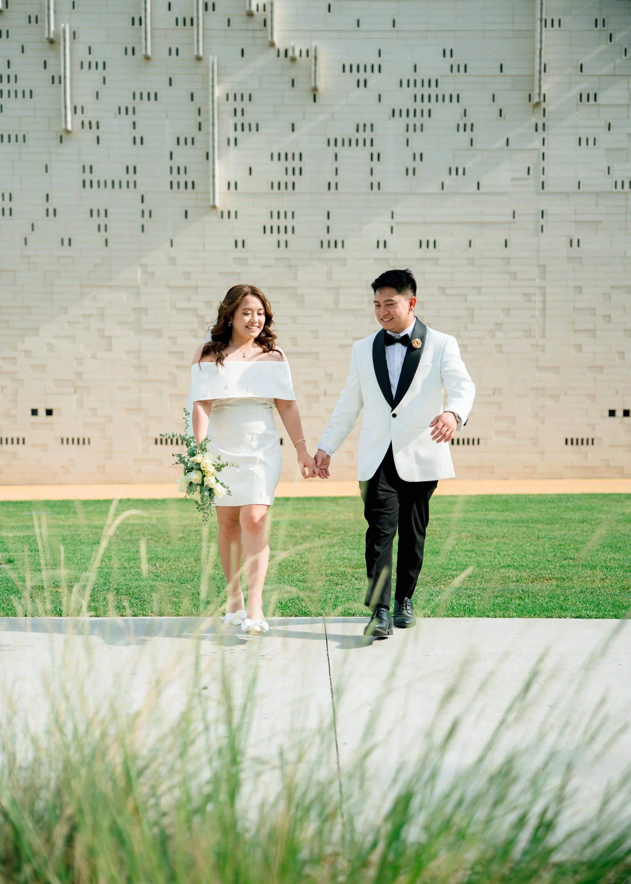 Speers Point Park Wedding Architectural Portrait