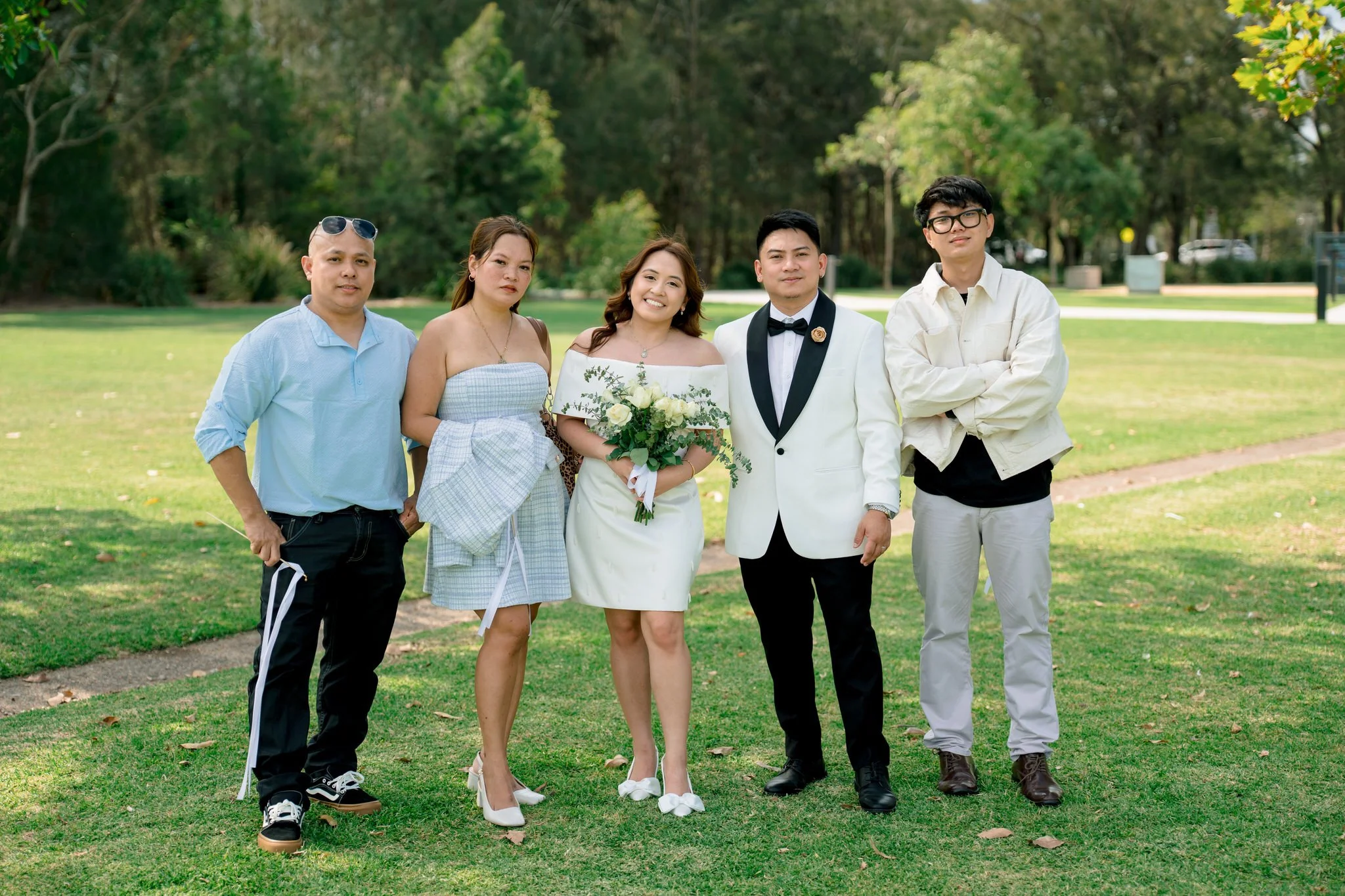 Speers Point Park Wedding Friends and Family