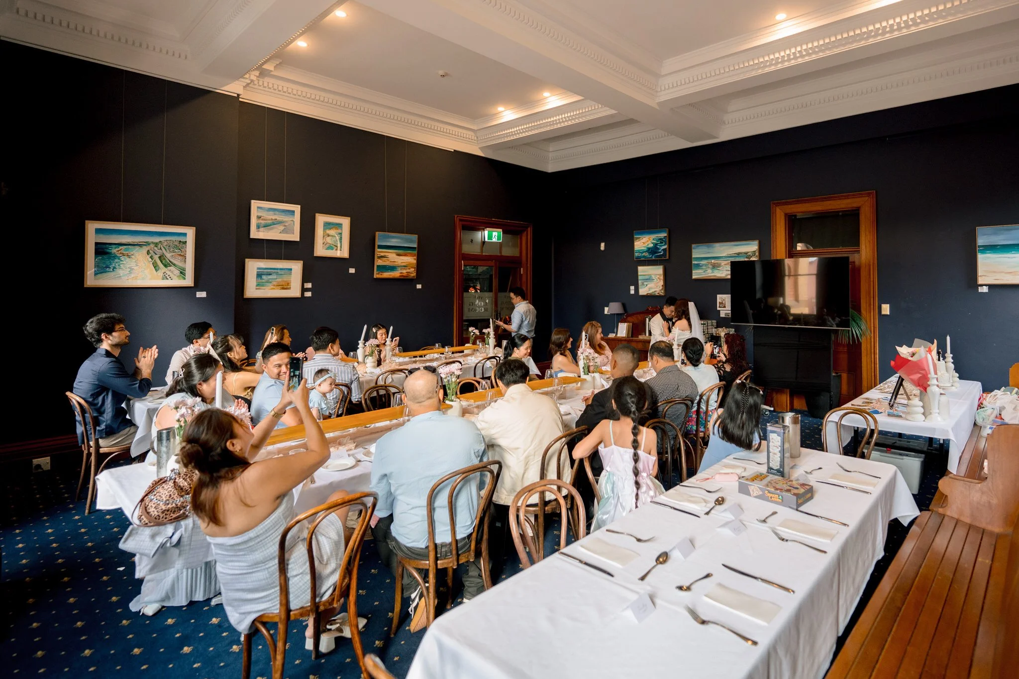 Customs House Hotel Wedding Reception Room