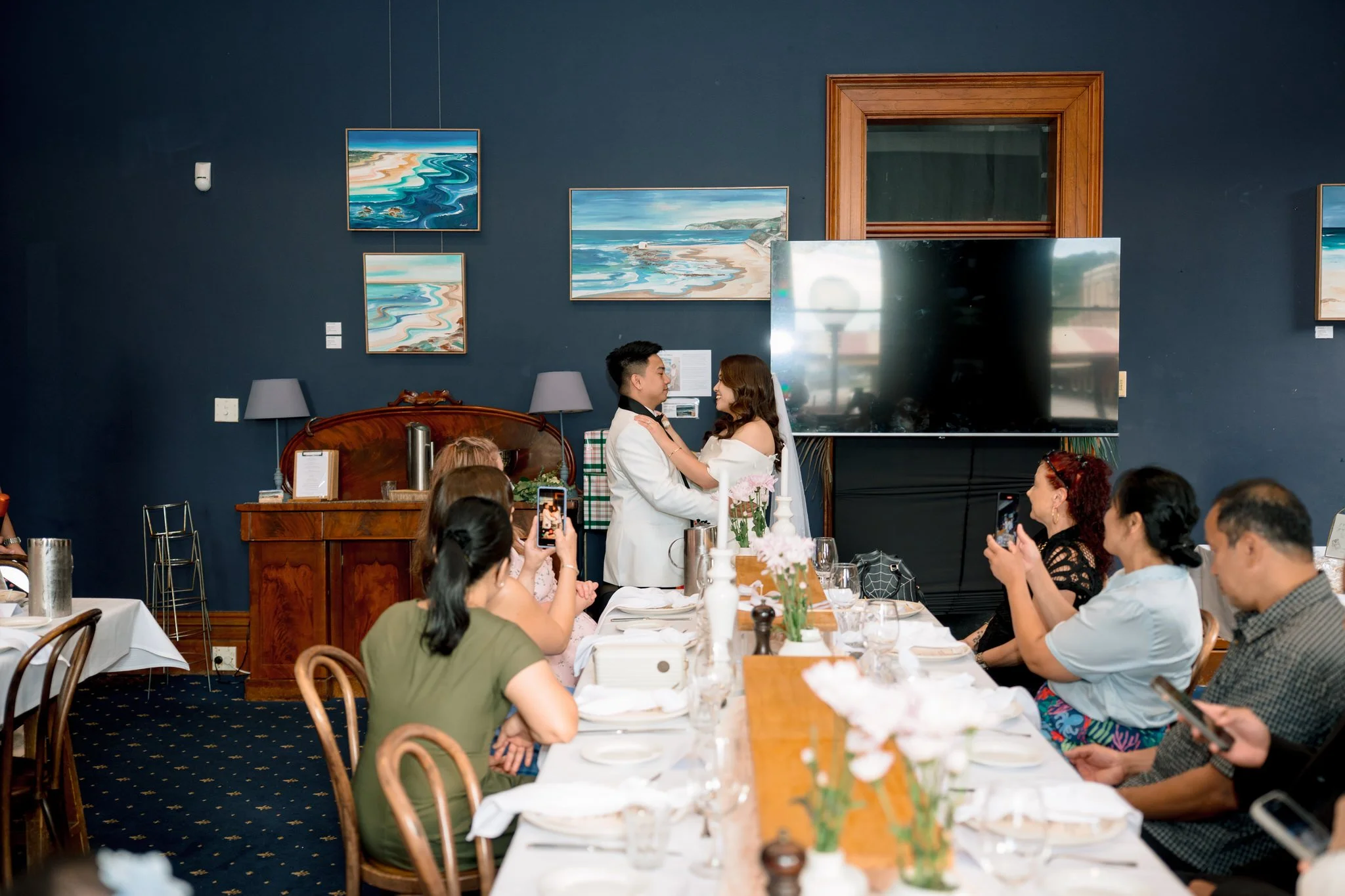 Customs House Hotel Wedding Reception Moment