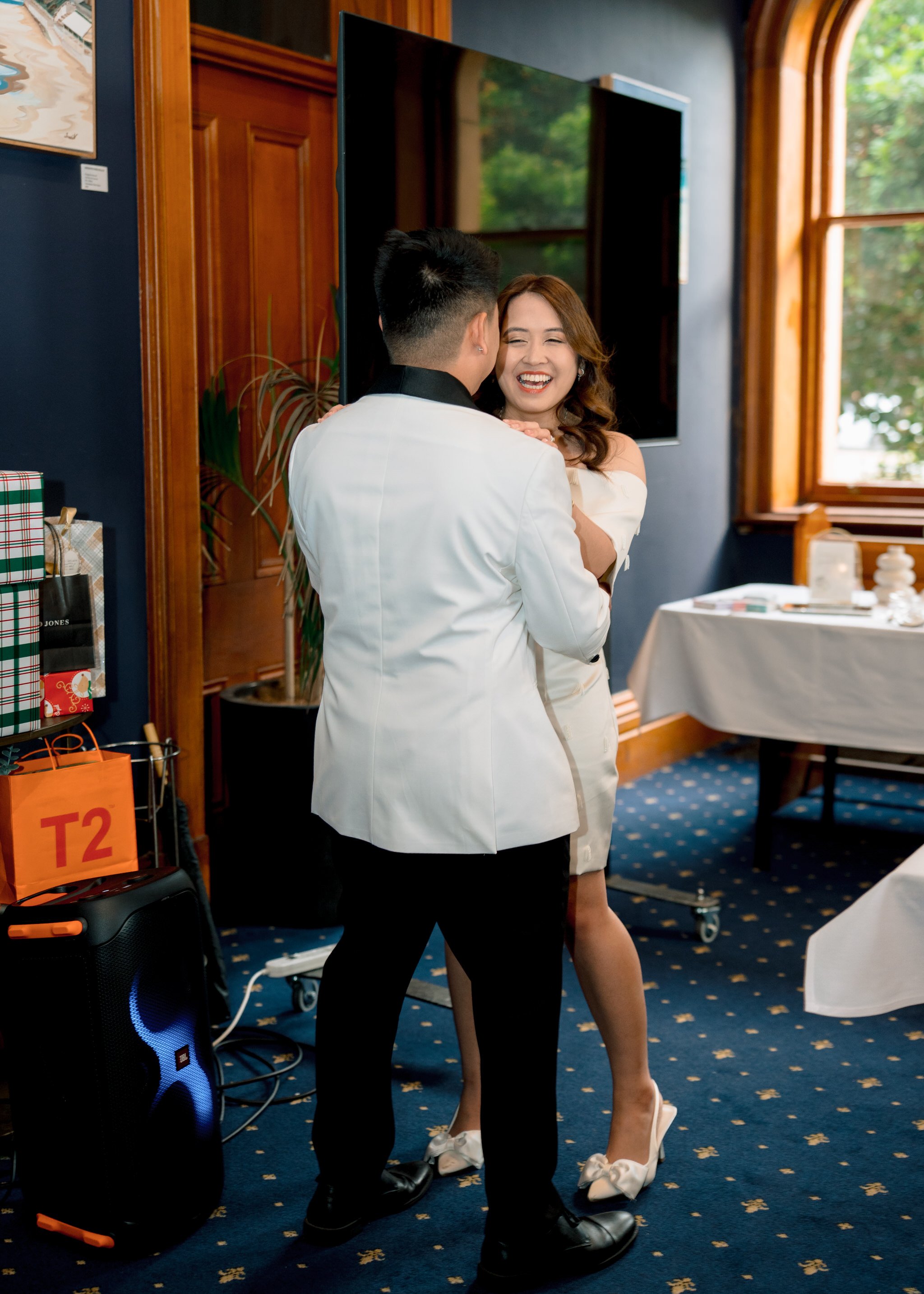 Customs House Hotel wedding couple dance