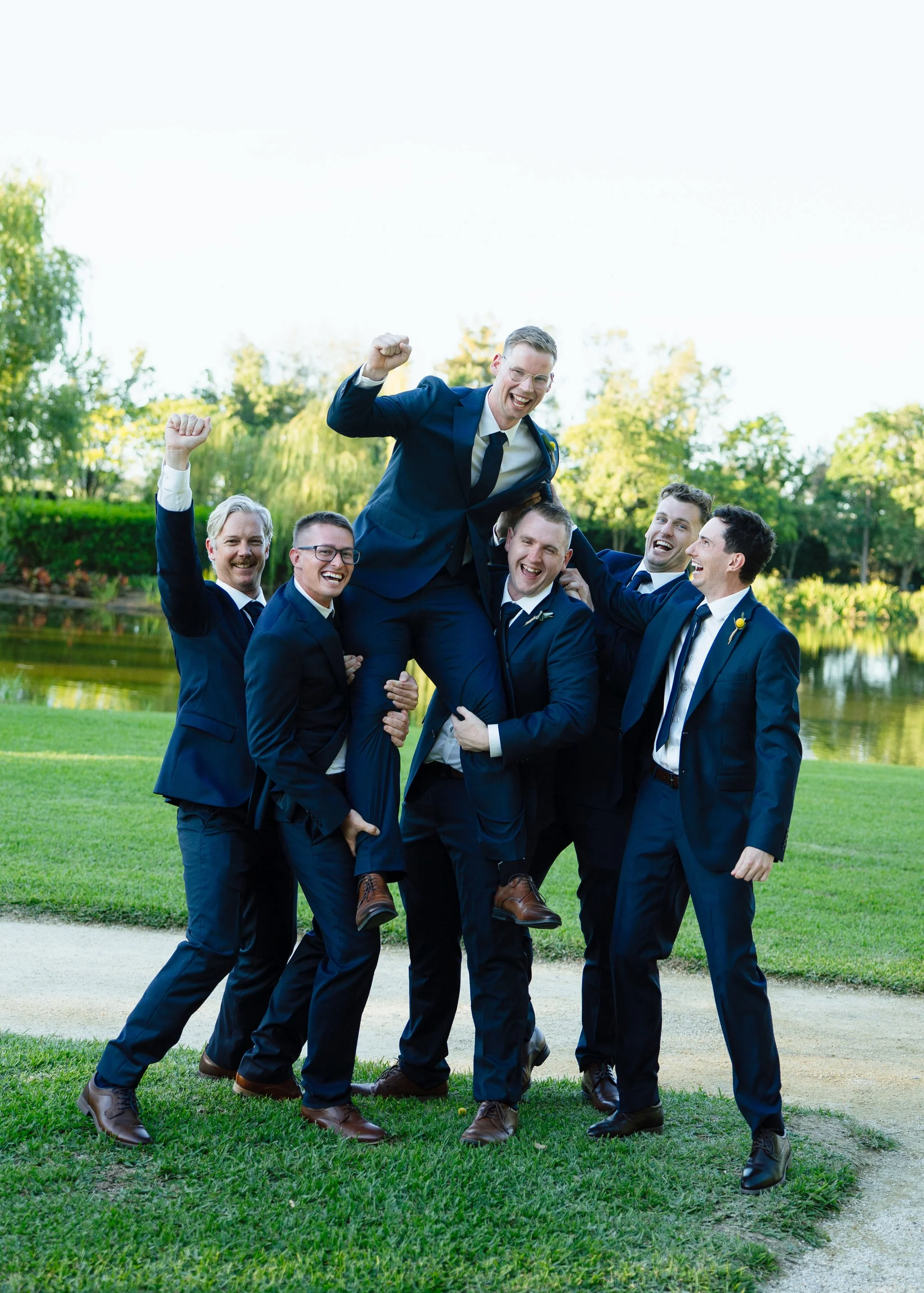 Groomsmen Celebration Hunter Valley Wedding