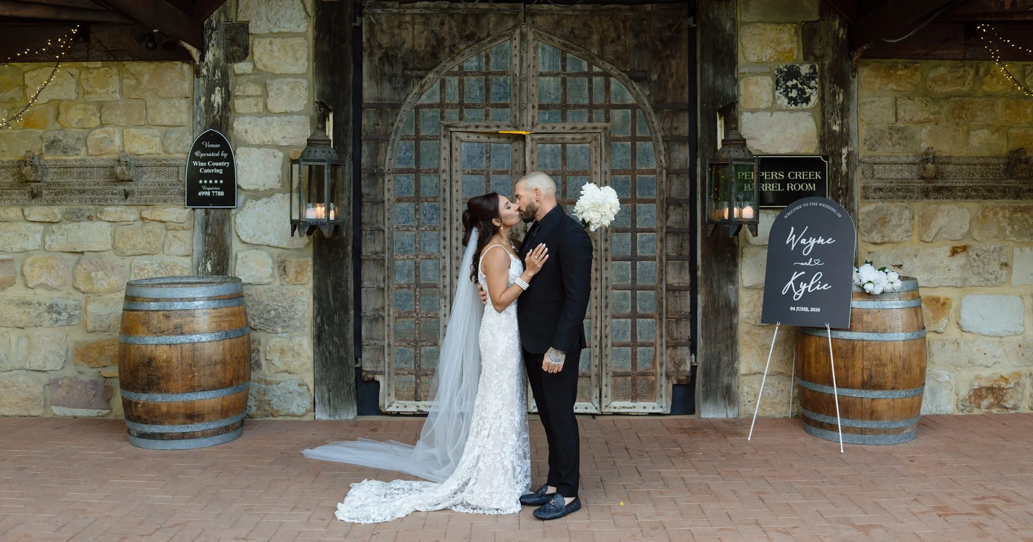 Peppers Creek Barrel Room &amp; Chapel Wedding