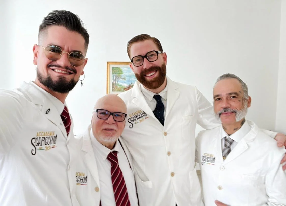 Stijn De Sutter, Master Barber from the Renowned Scapicchio Family in Italy
